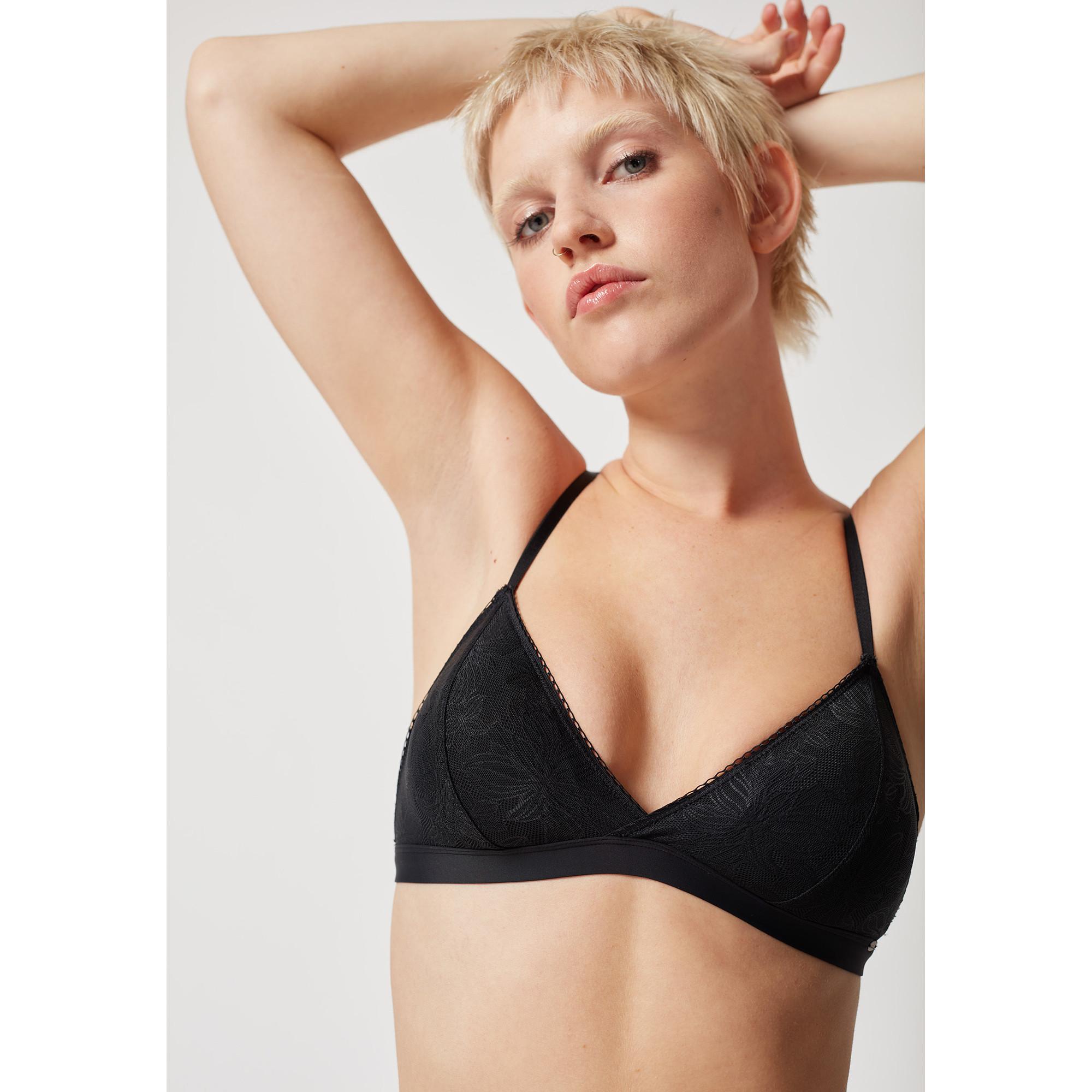Skiny Micro Lace Bügelloser Triangel BH mit herausnehmbaren Schalen