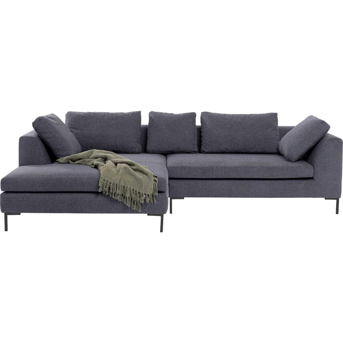KARE Design Ecksofa Gianni Grau Links