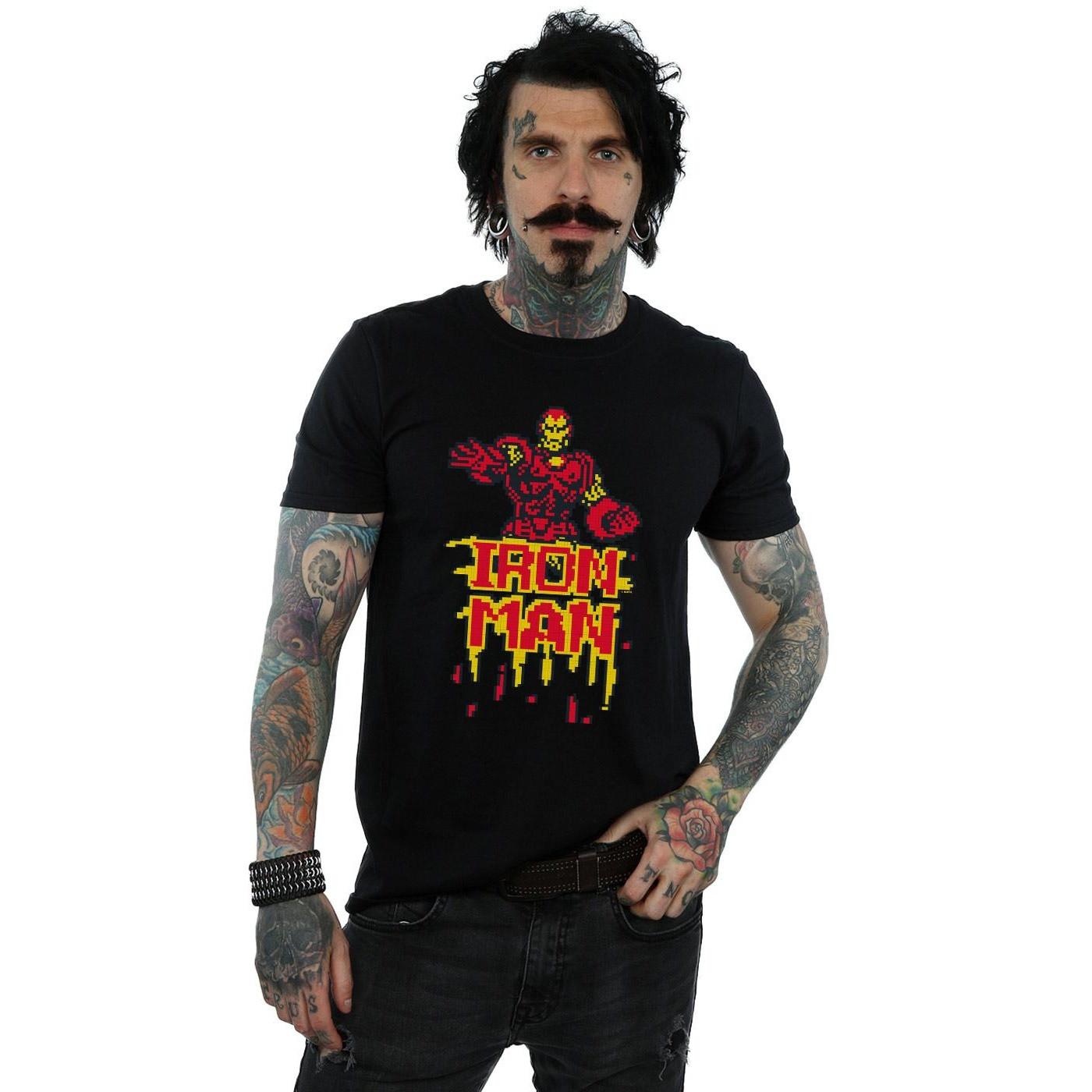 MARVEL Iron Man Pixelated T-Shirt