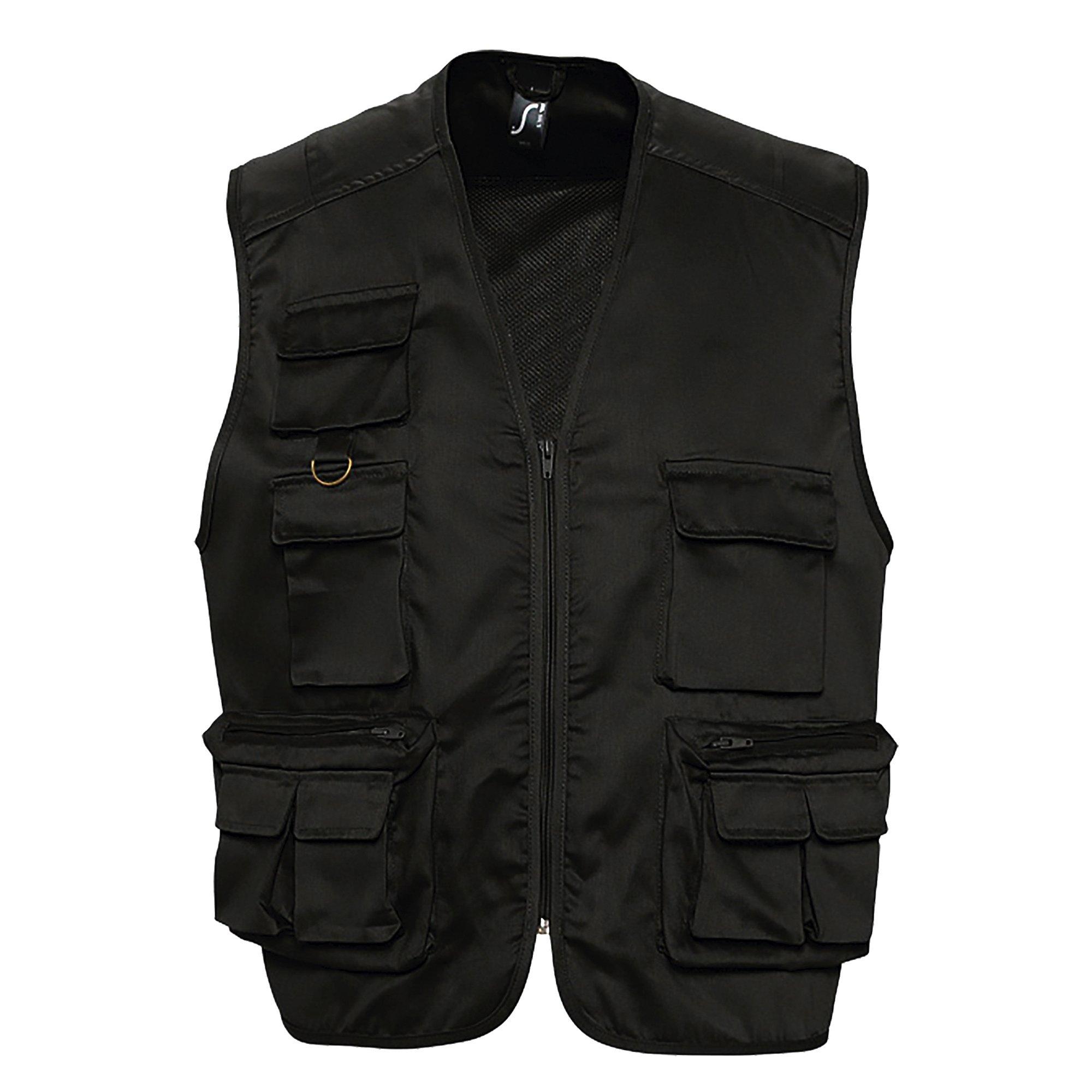 SOLS Wild Weste Bodywarmer mit Reißverschluss und Taschen