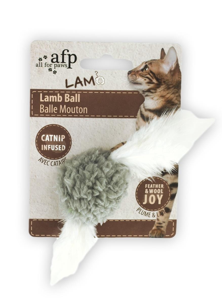 afp AFP Lammwoll-Lammball mit Vogelgeräusch, Katzenminze