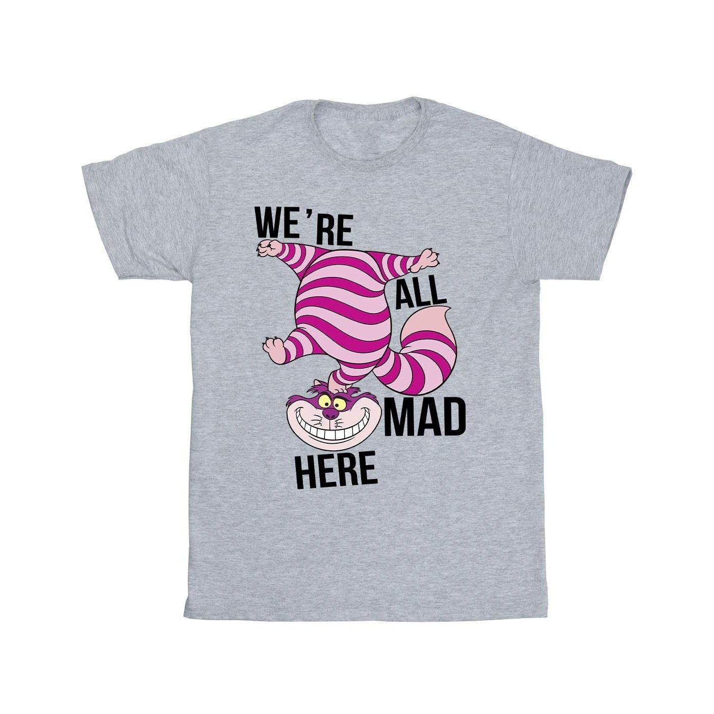 Disney Alice In Wonderland All Mad Here T-Shirt