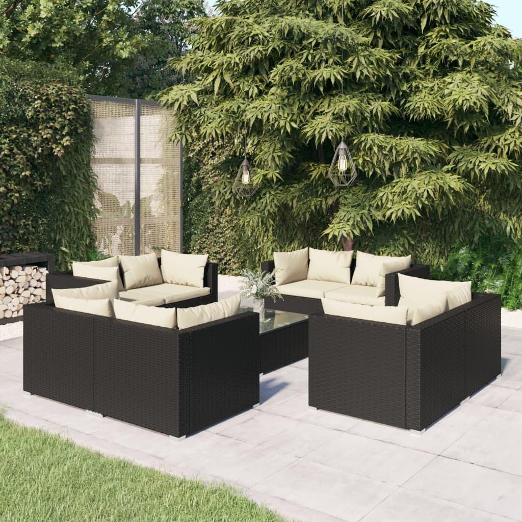 VidaXL Garten-lounge-set poly-rattan