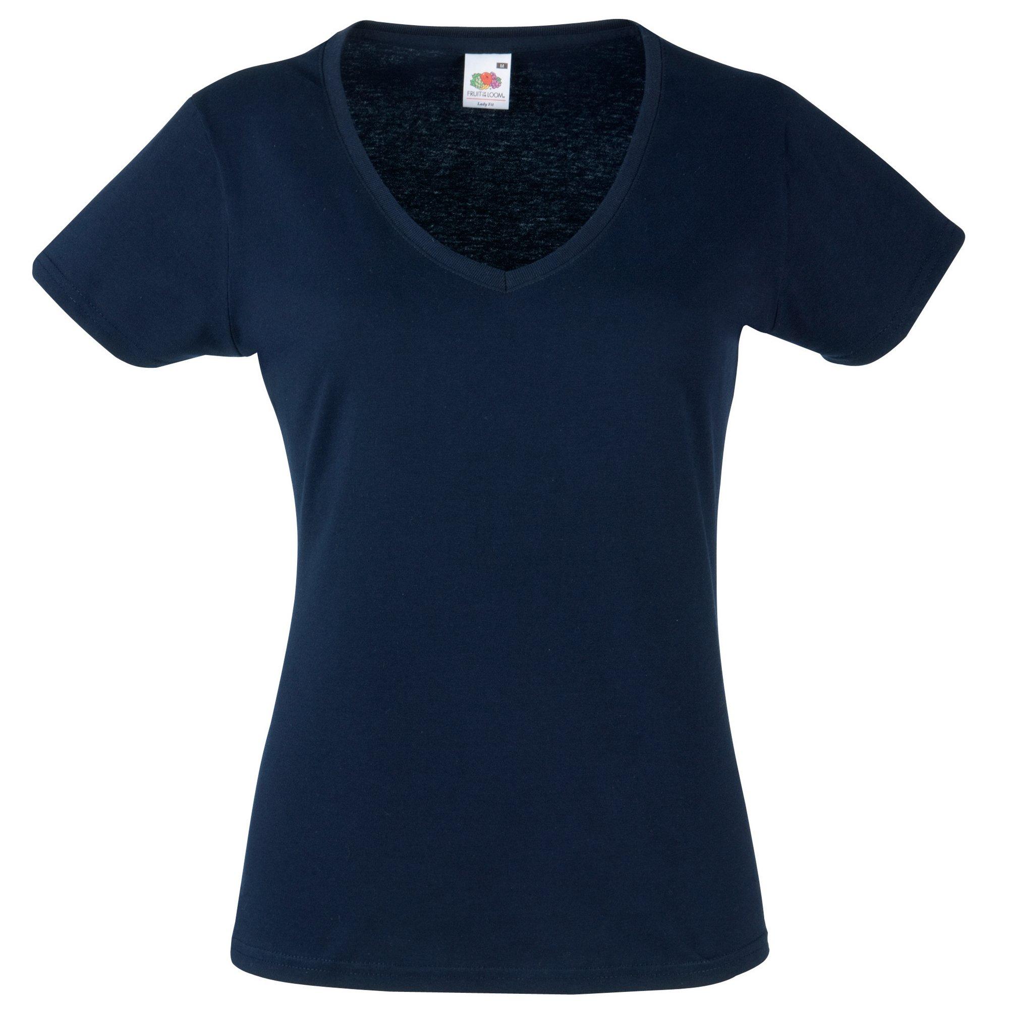 Fruit of the Loom Valueweight V-Ausschnitt T-Shirt