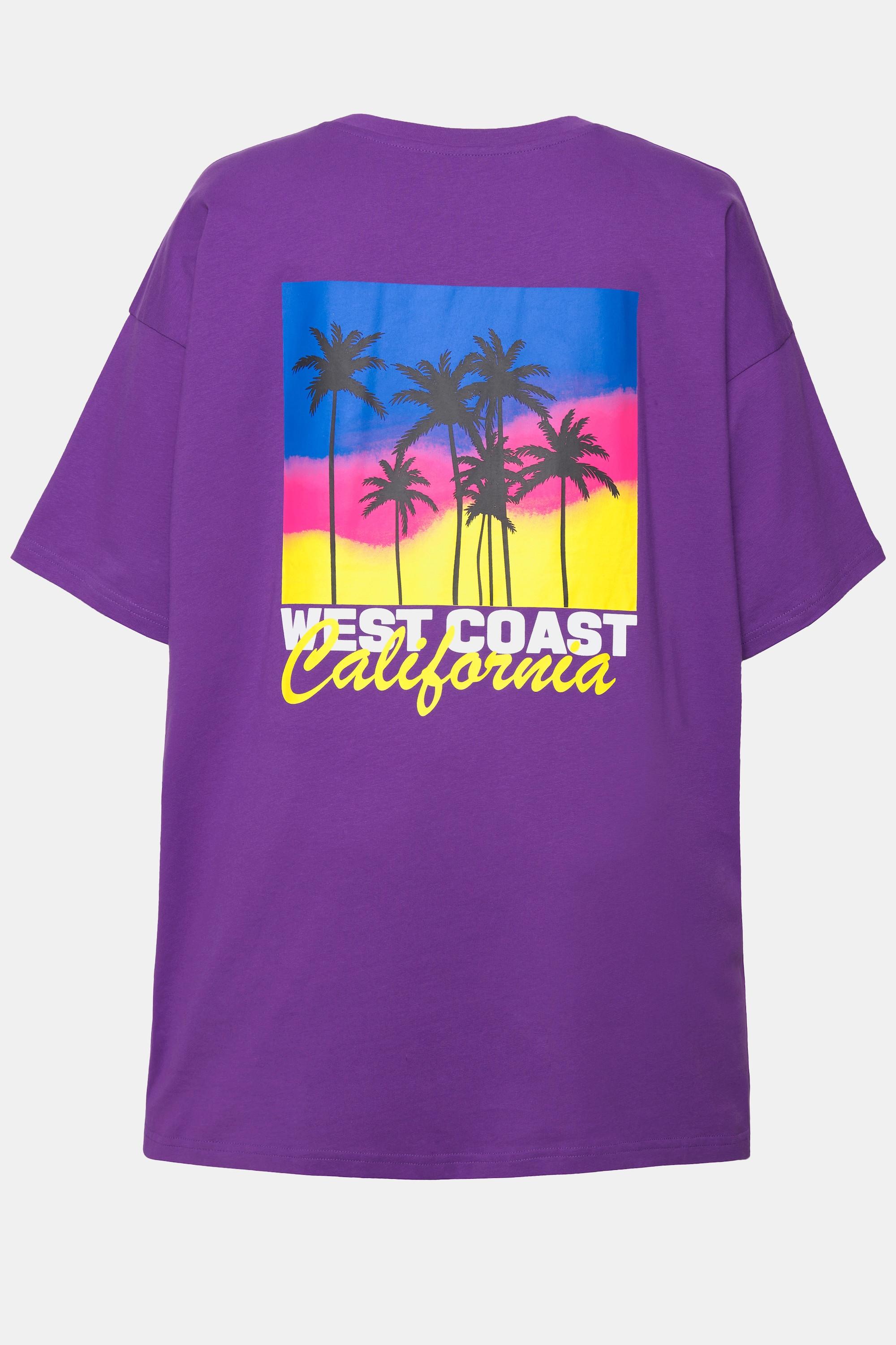 Studio Untold Unisex Rundhals T-Shirt mit California Rücken Print