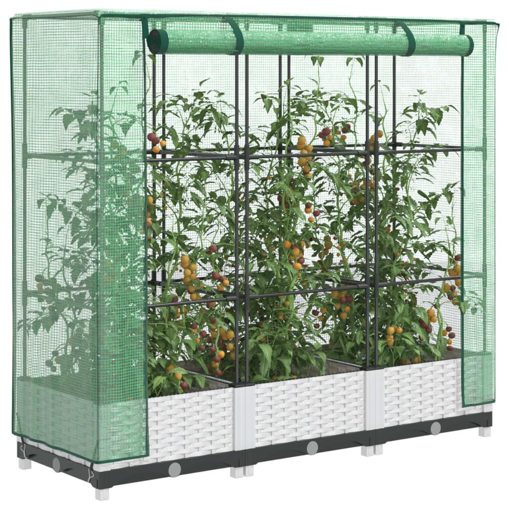 VidaXL Hochbeet polypropylen