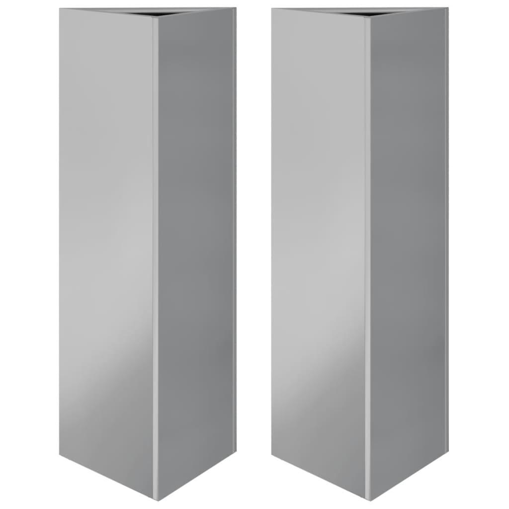 VidaXL Pflanzkübel metall