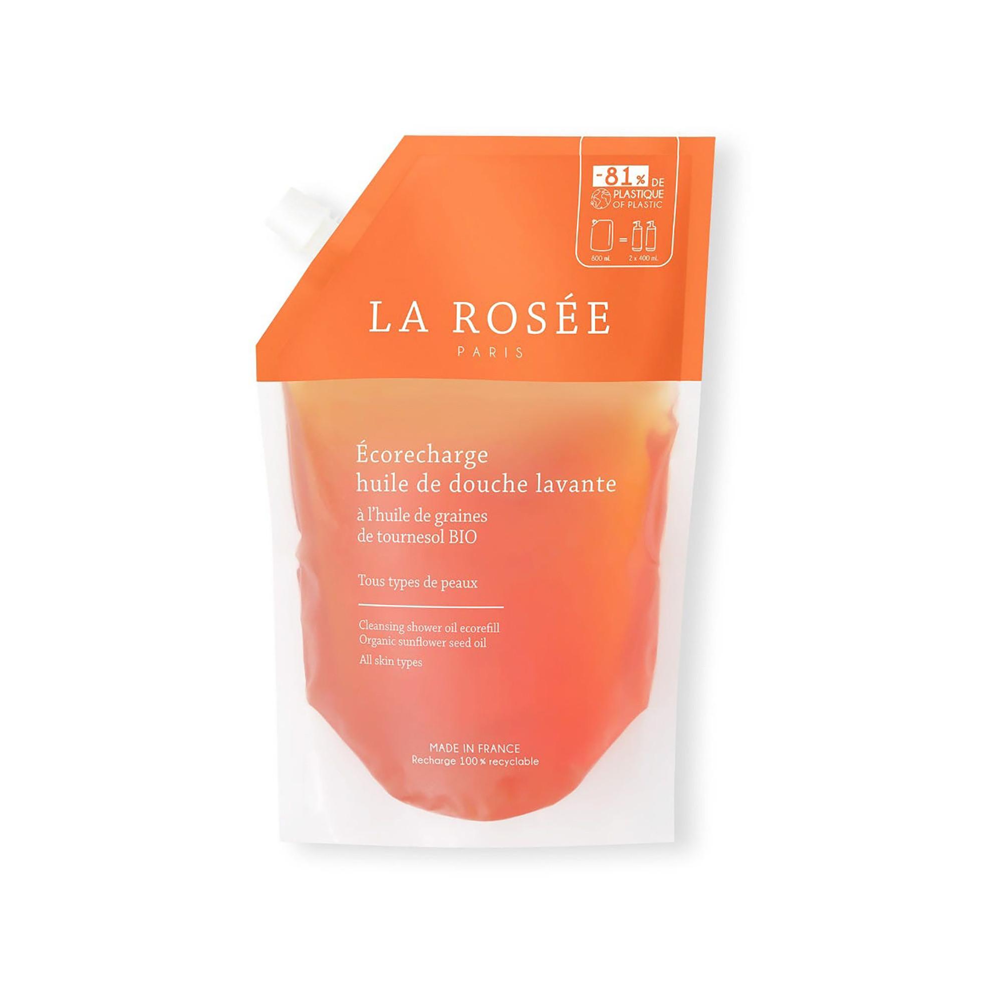 La Rosée Ecorecharge Waschendes Duschöl Mit Bio-Sonnenblumenkernöl