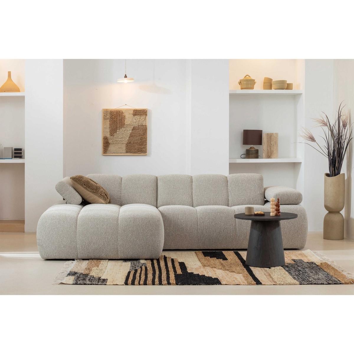 mutoni Ecksofa Mojo links Bouclé meliert 284x160