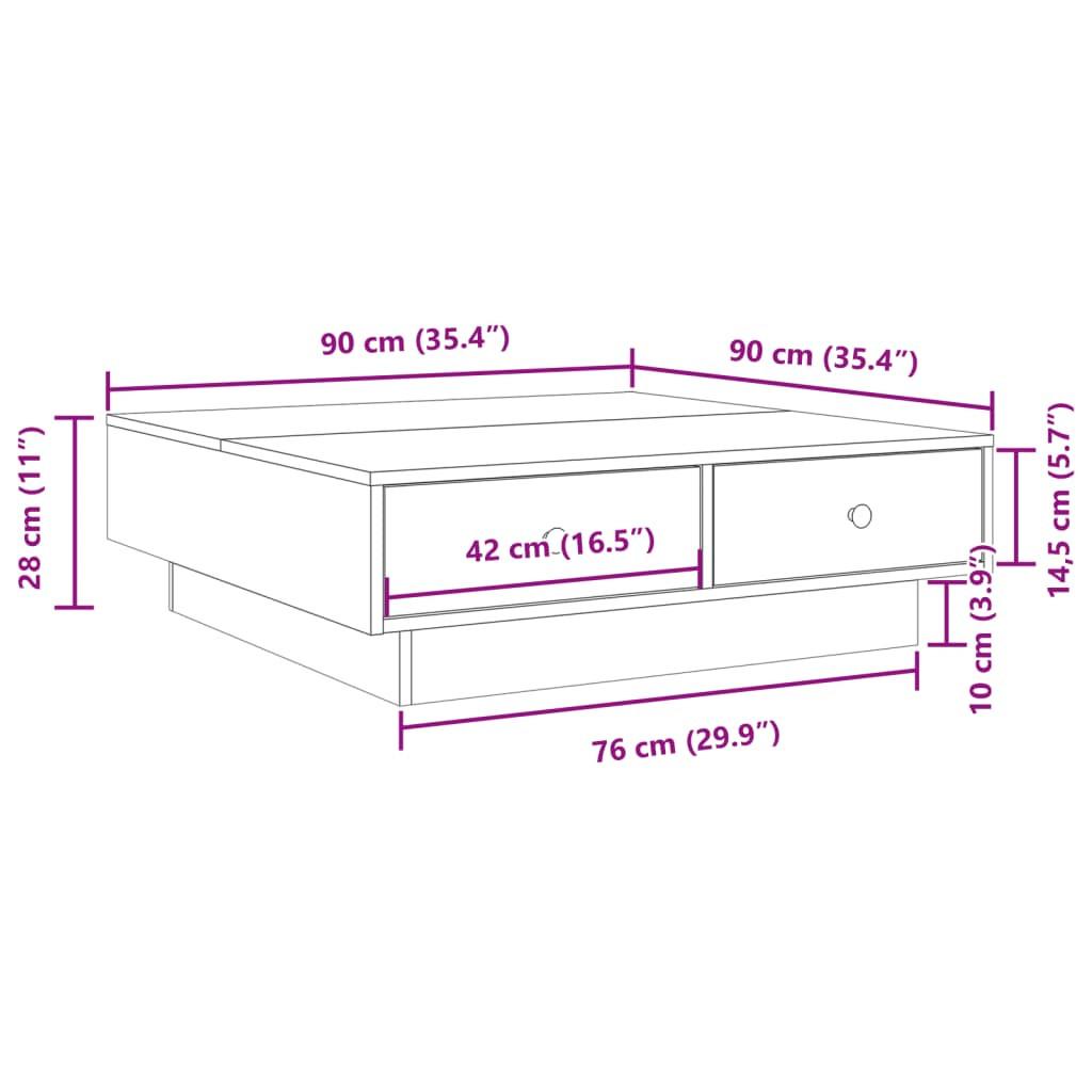 VidaXL Couchtisch holzwerkstoff