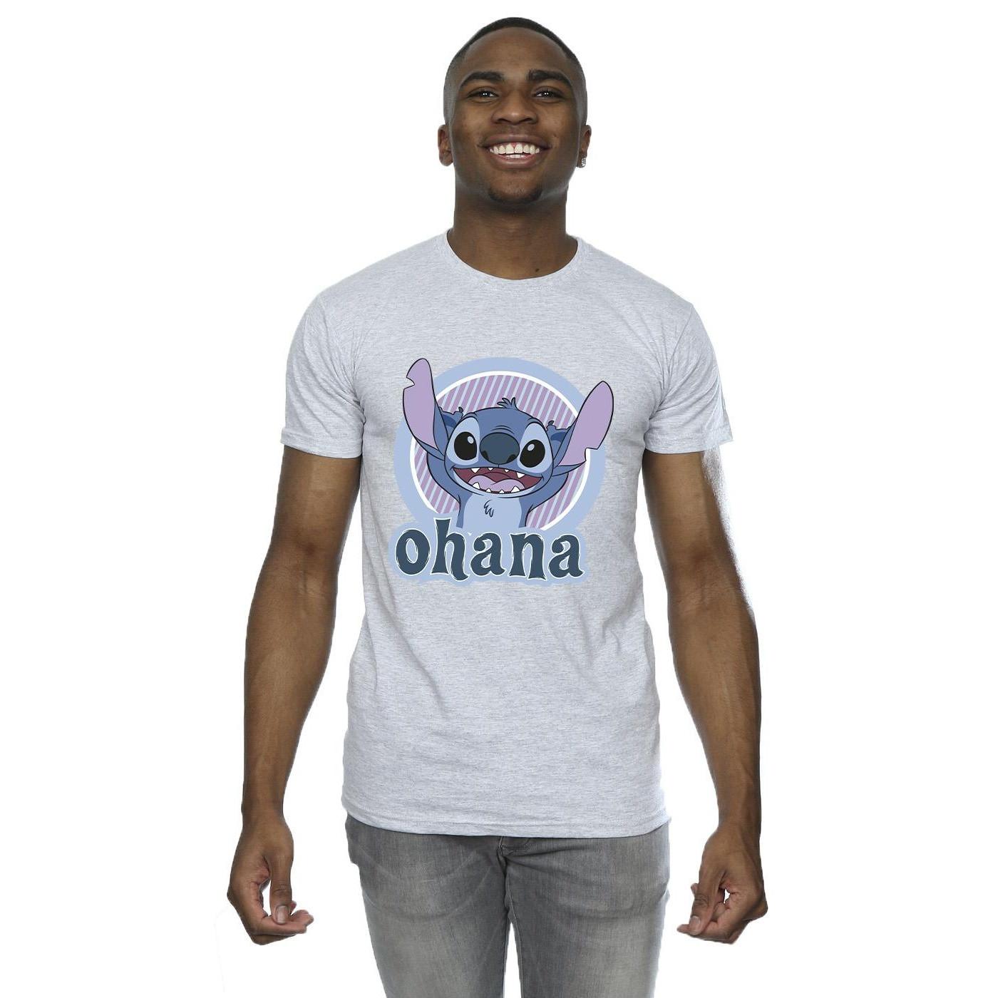 Disney Ohana Grafik Print T-Shirt