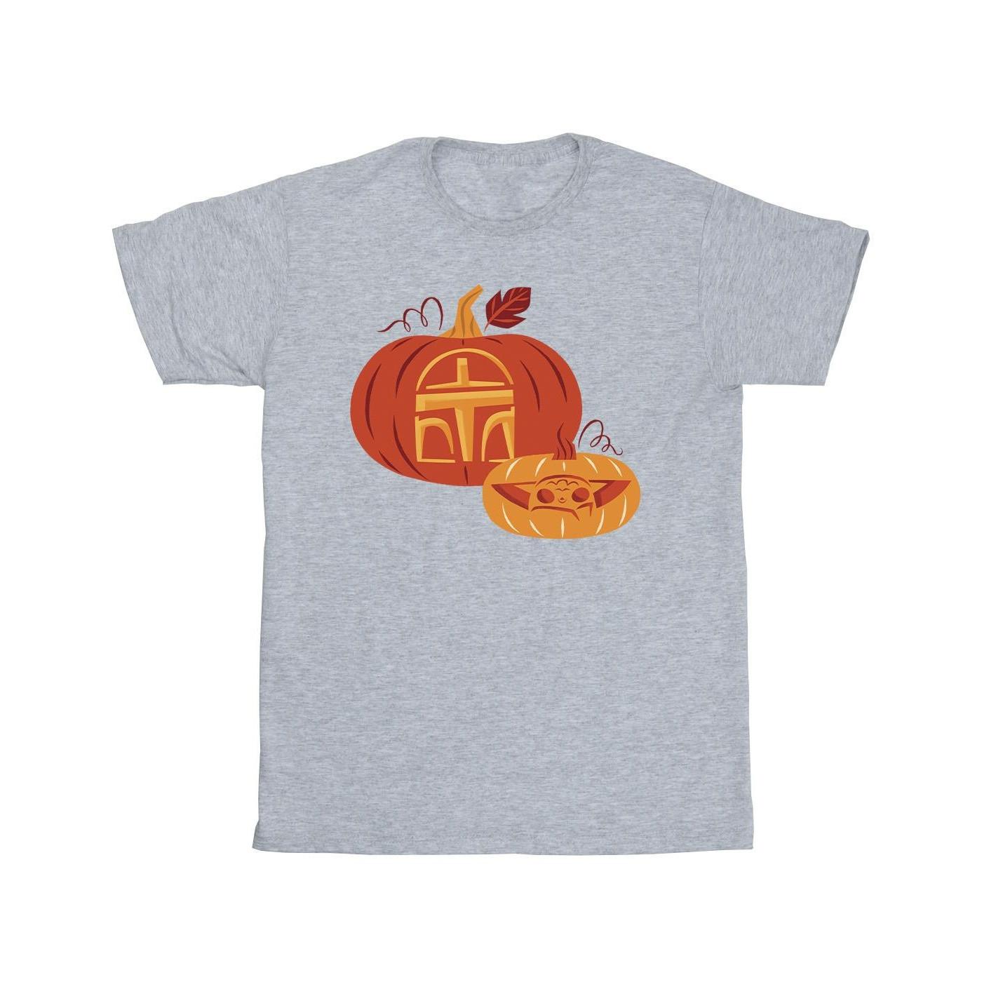 STAR WARS Star Wars Grogu Kürbis Print T-Shirt