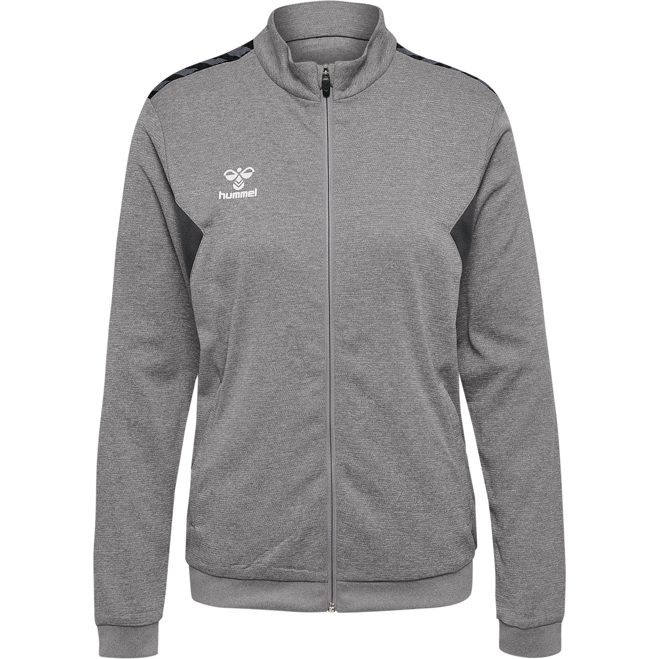 Hummel sweatjacke mit reißverschluss polyester damen authentic