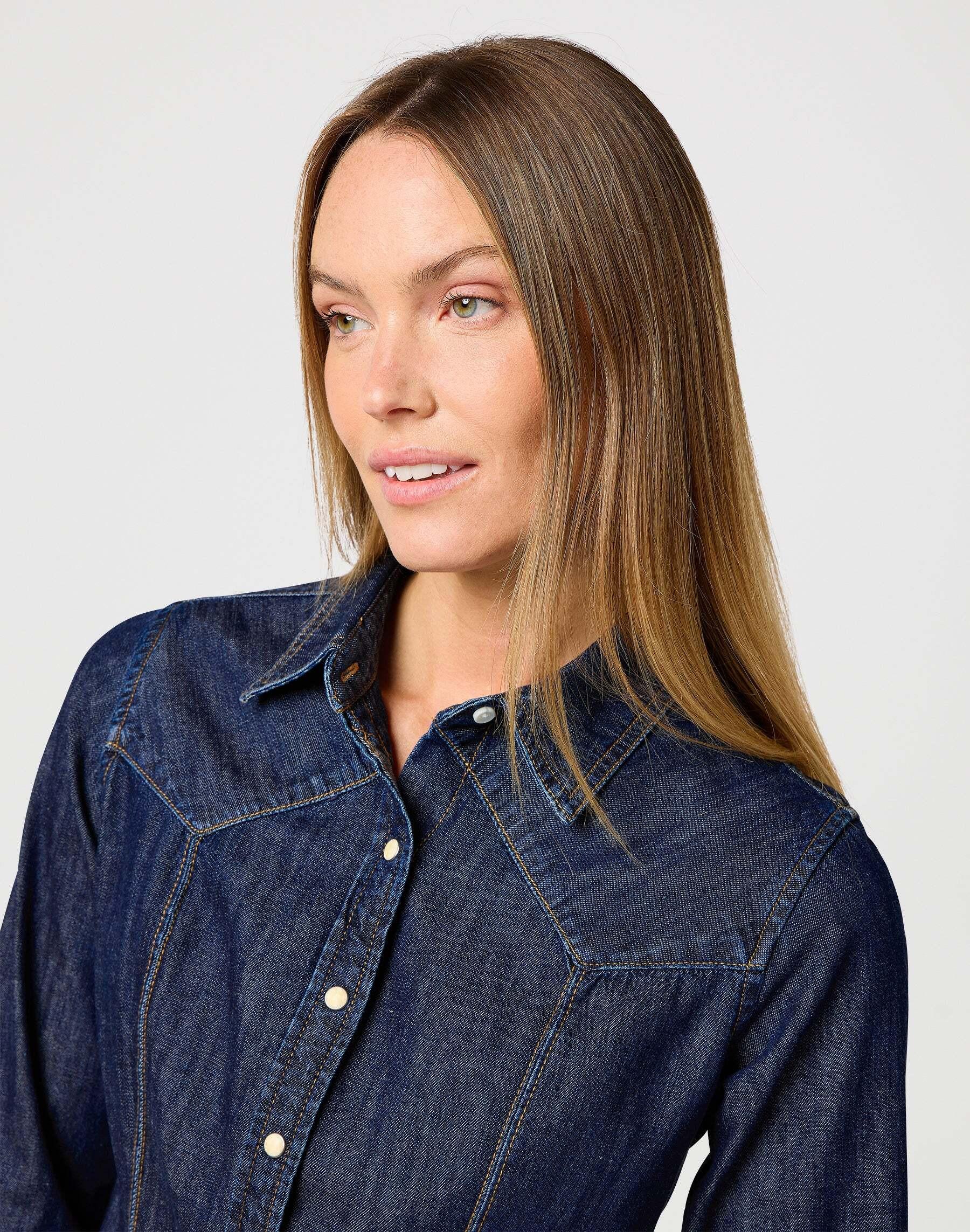 Wrangler Exag Yoke Jeanshemd