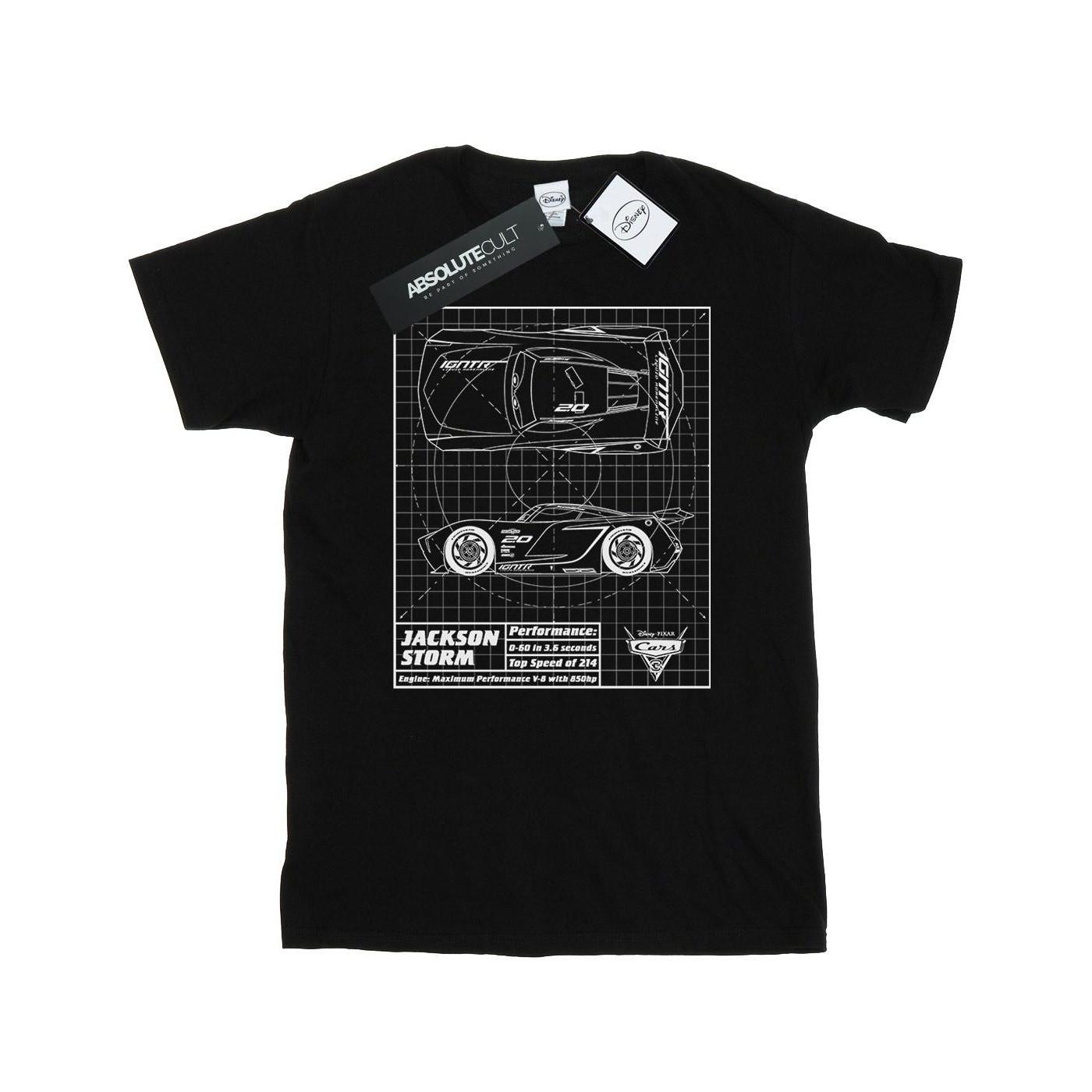 Disney Cars Jackson Storm Blueprint T-Shirt