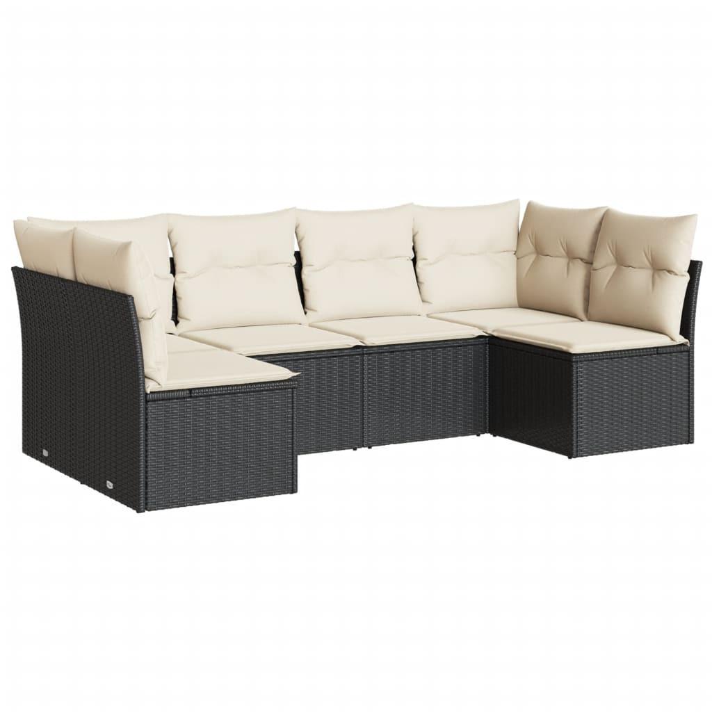 VidaXL Garten sofagarnitur poly-rattan