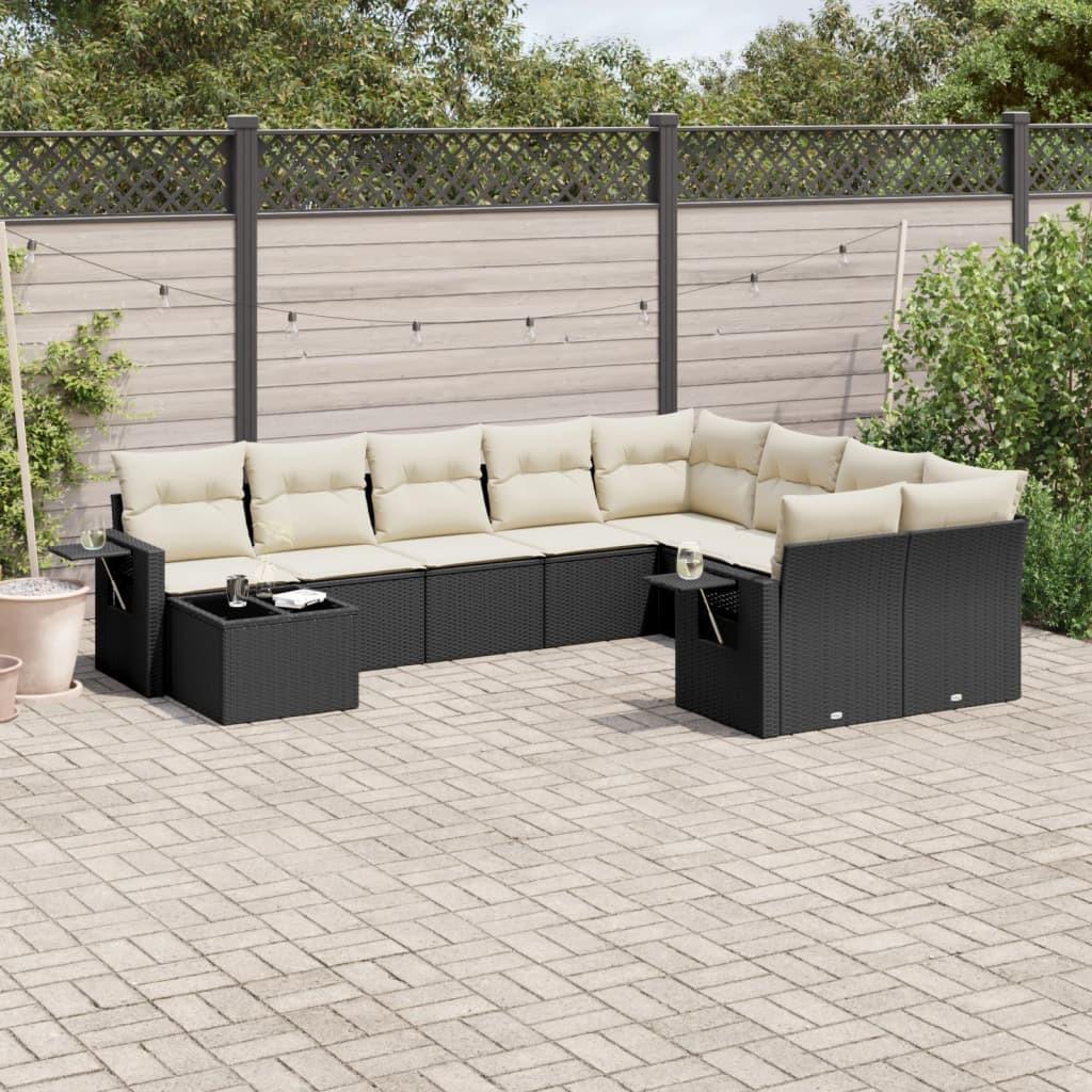 VidaXL Garten sofagarnitur poly-rattan