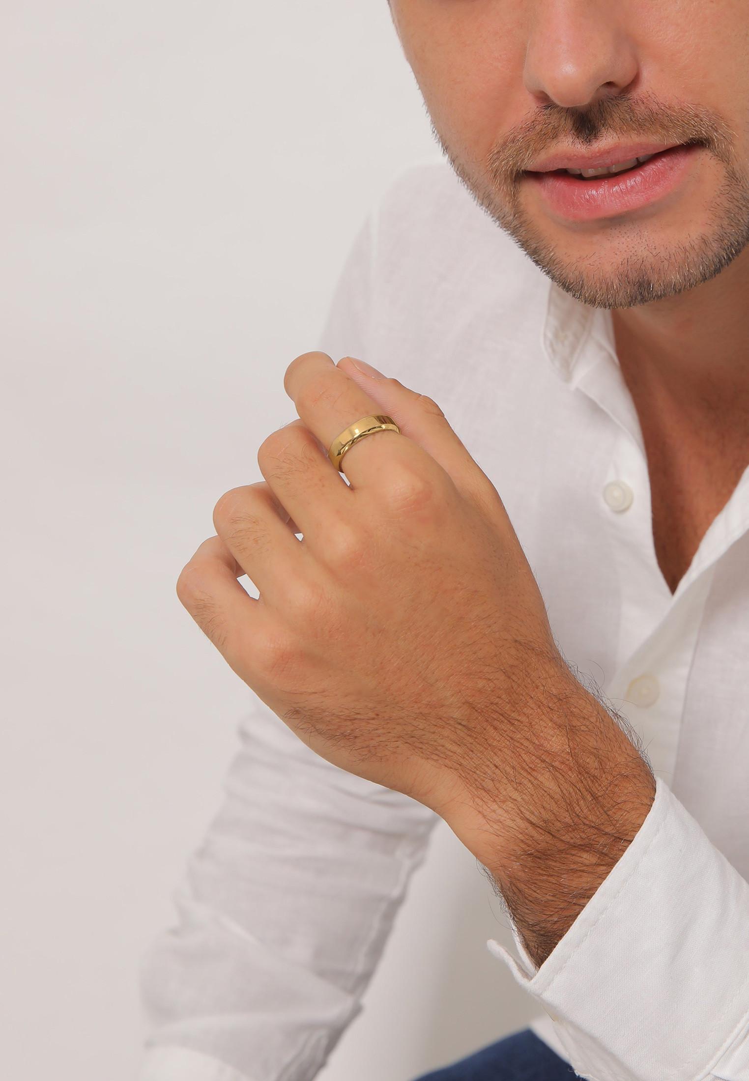 Kuzzoi Ring Bandring Basic 925 Silber