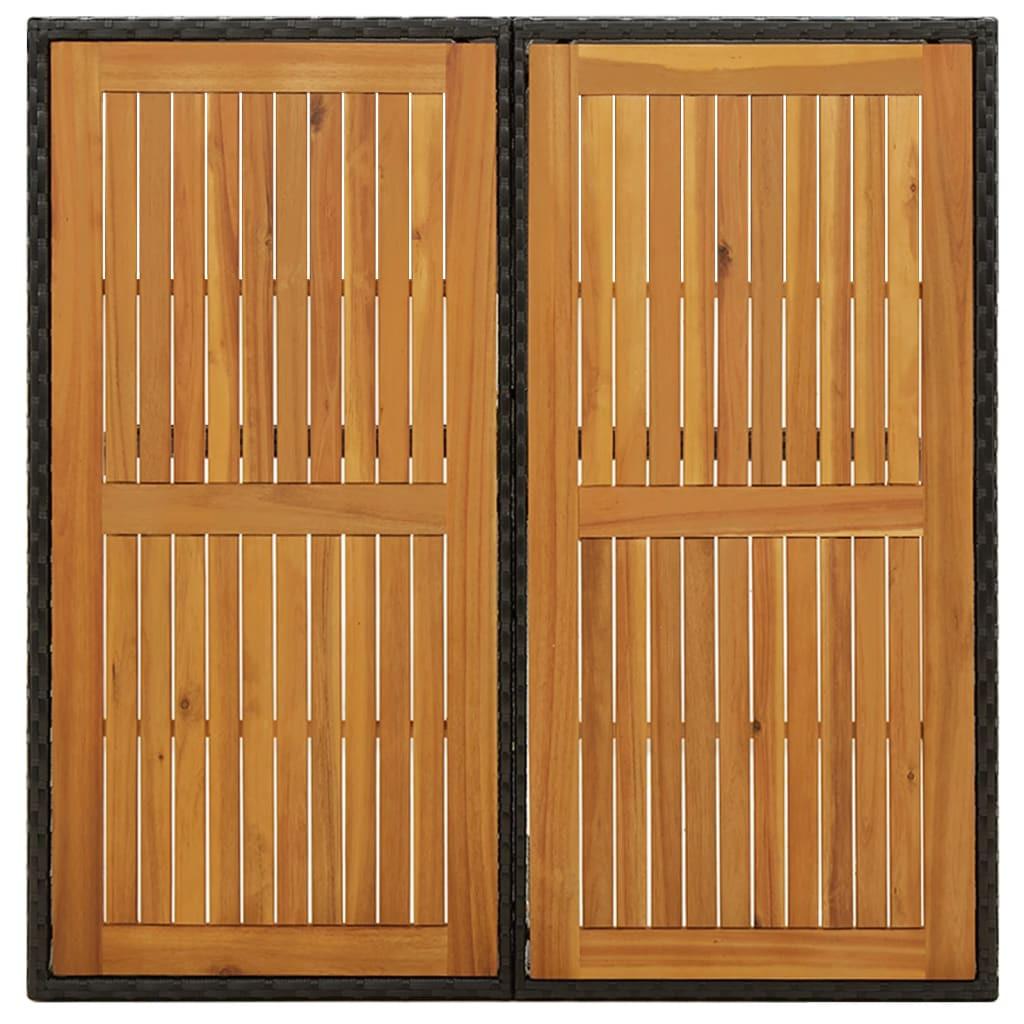 VidaXL Gartentisch poly-rattan