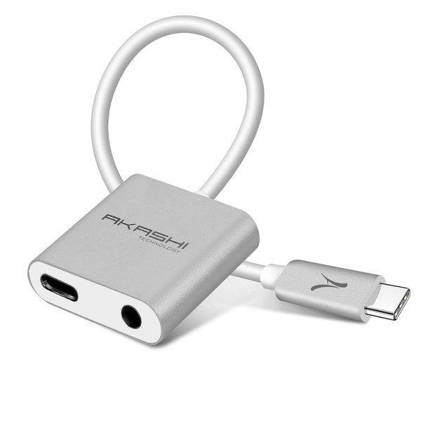 Akashi Akashi USB-C Audio-Ladeadapter