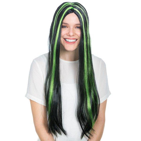 Tectake Perücke Vampir Langhaar