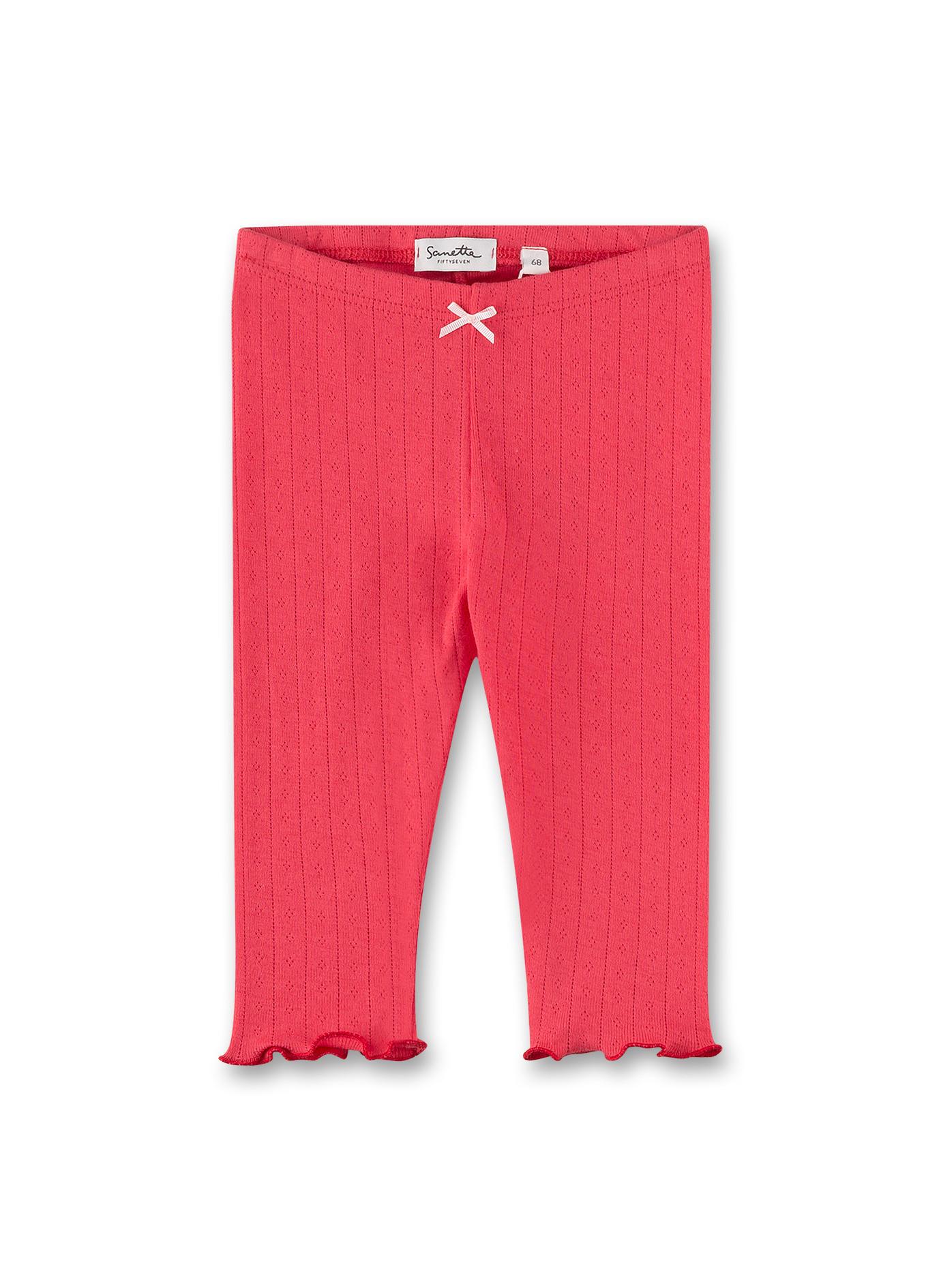 Sanetta Fiftyseven Baby Mädchen Leggings pink