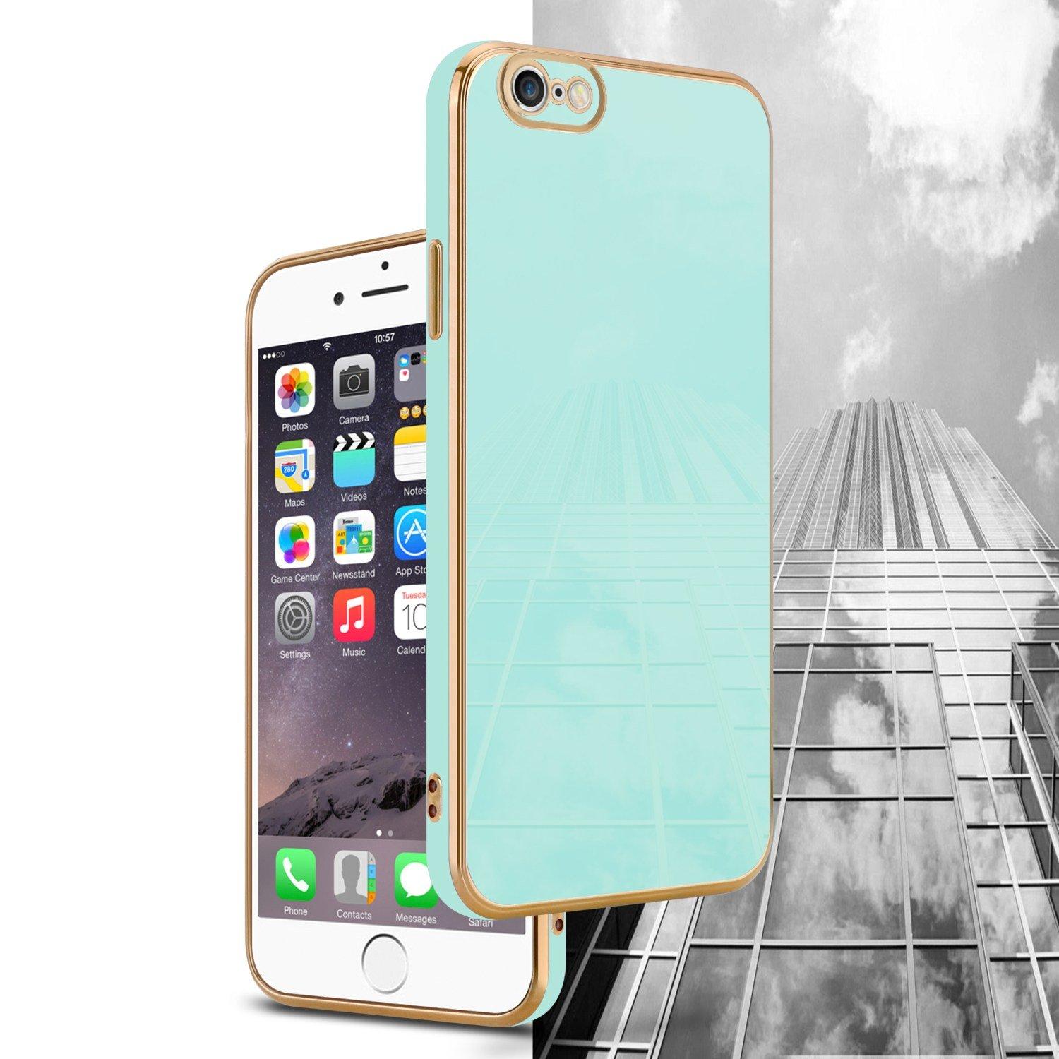 Cadorabo Hülle für Apple iPhone 6 PLUS 6S PLUS mit Kameraschutz
