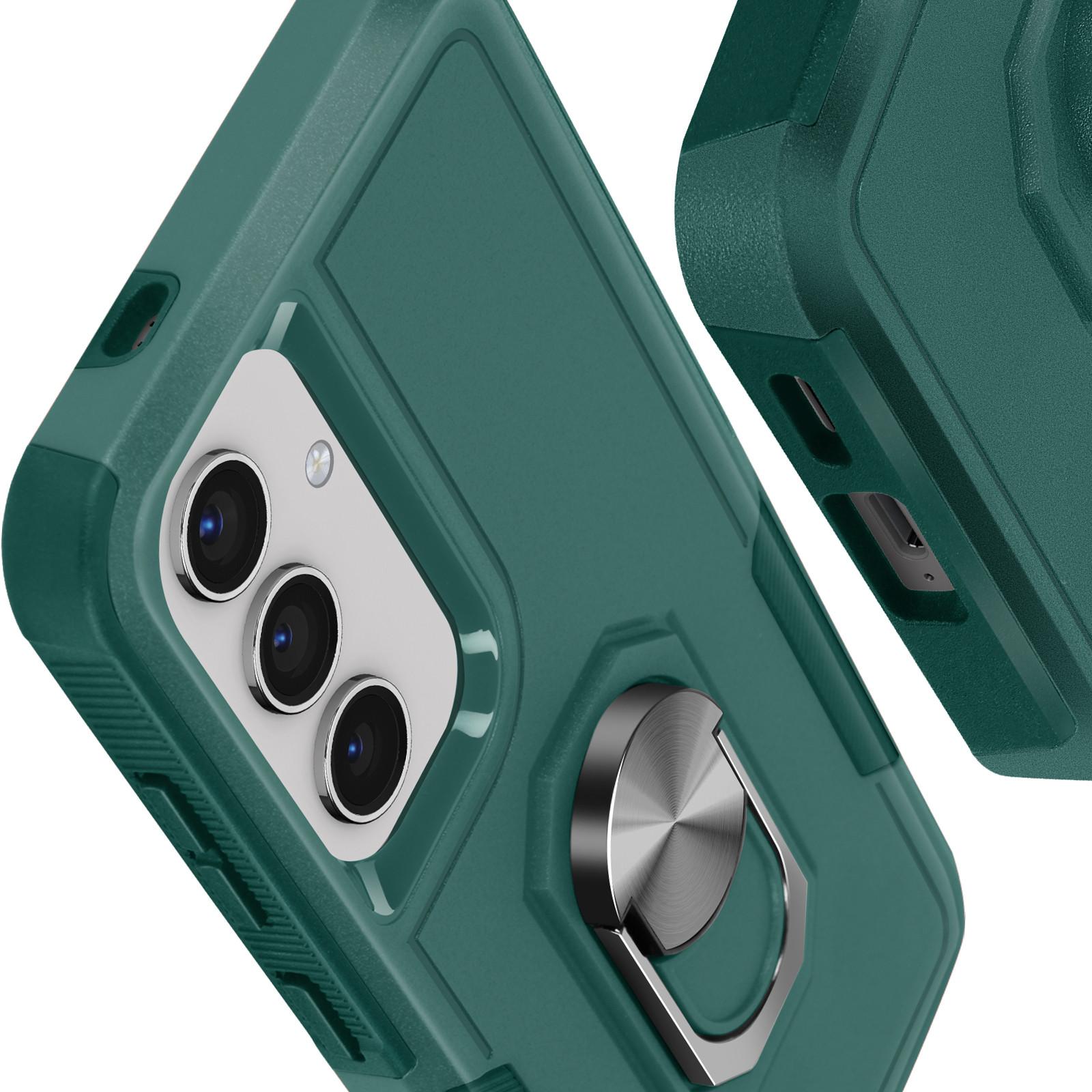 Avizar Ringhülle Galaxy S24 Dunkelgrün