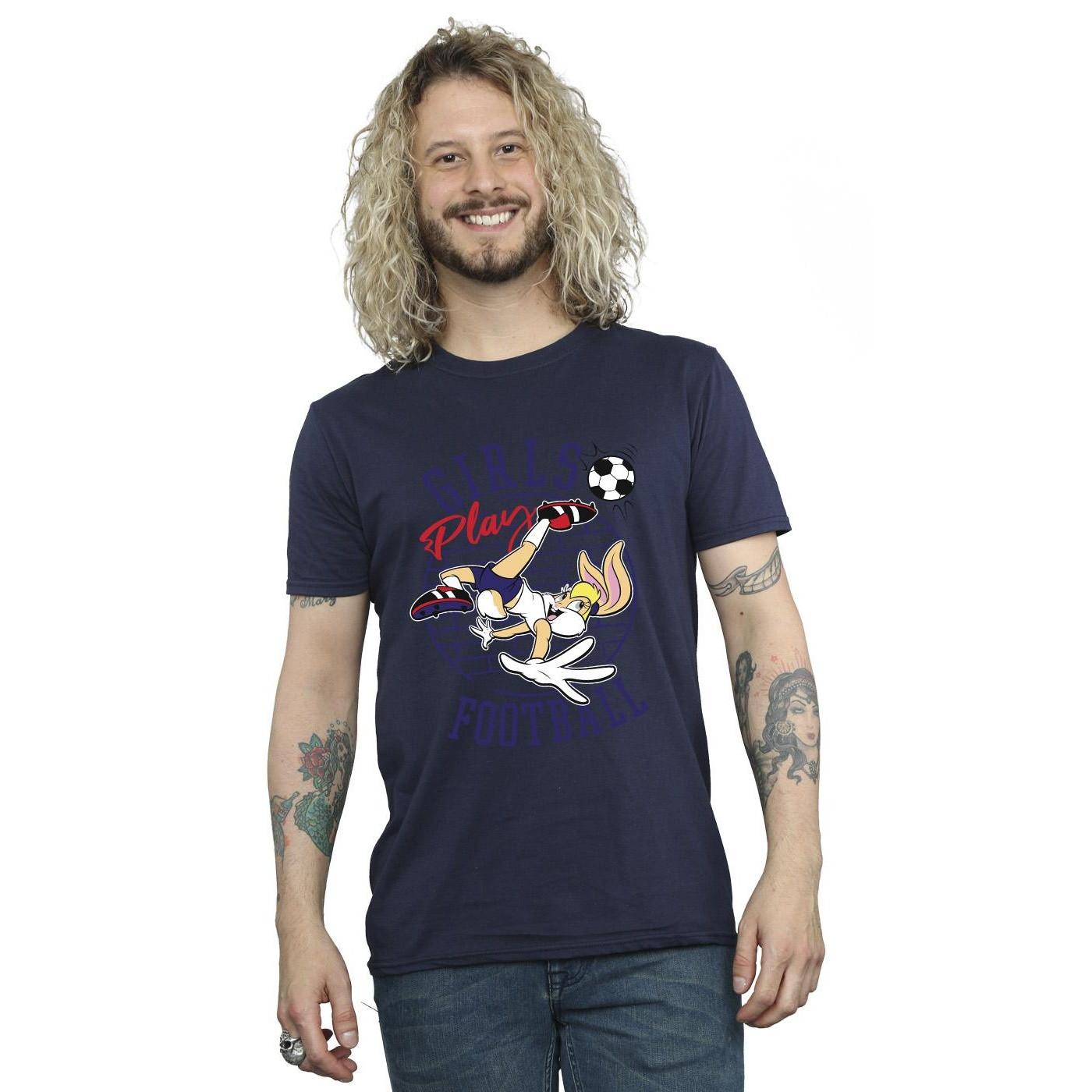 LOONEY TUNES Girls Play Football T-Shirt
