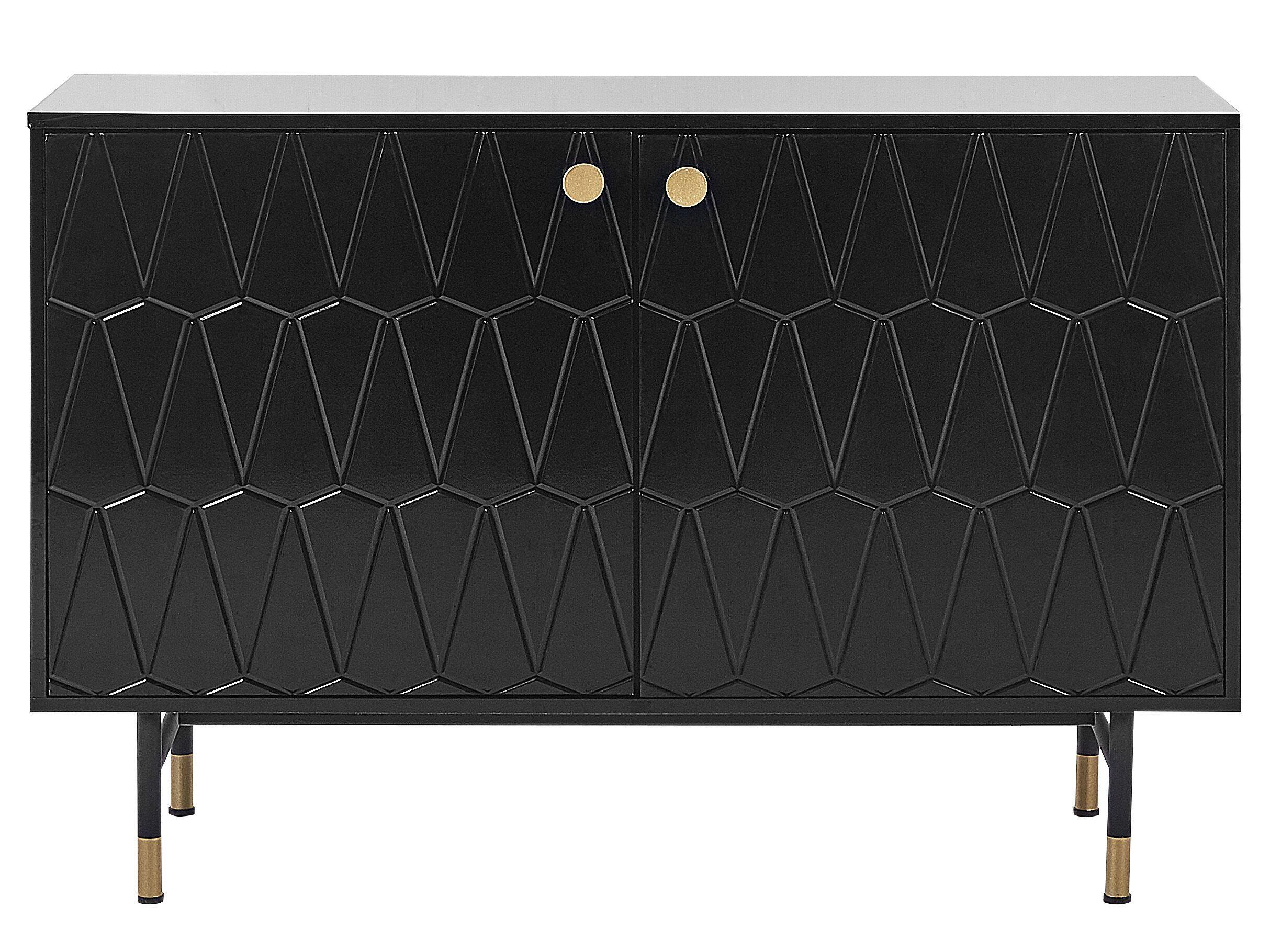 Beliani Schrank aus MDF-Platte Retro ADANTE