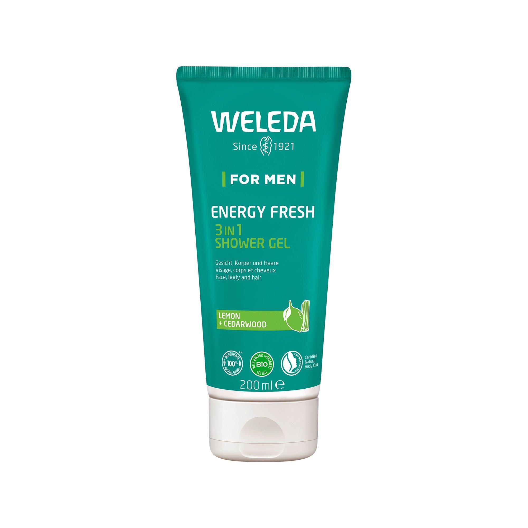 WELEDA For Men Energy Fresh 3in1 Shower Gel