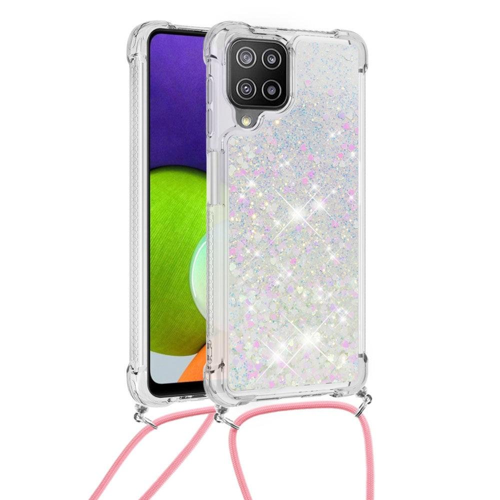 Cover-Discount Galaxy A22 4G - Hülle mit Umhängeband