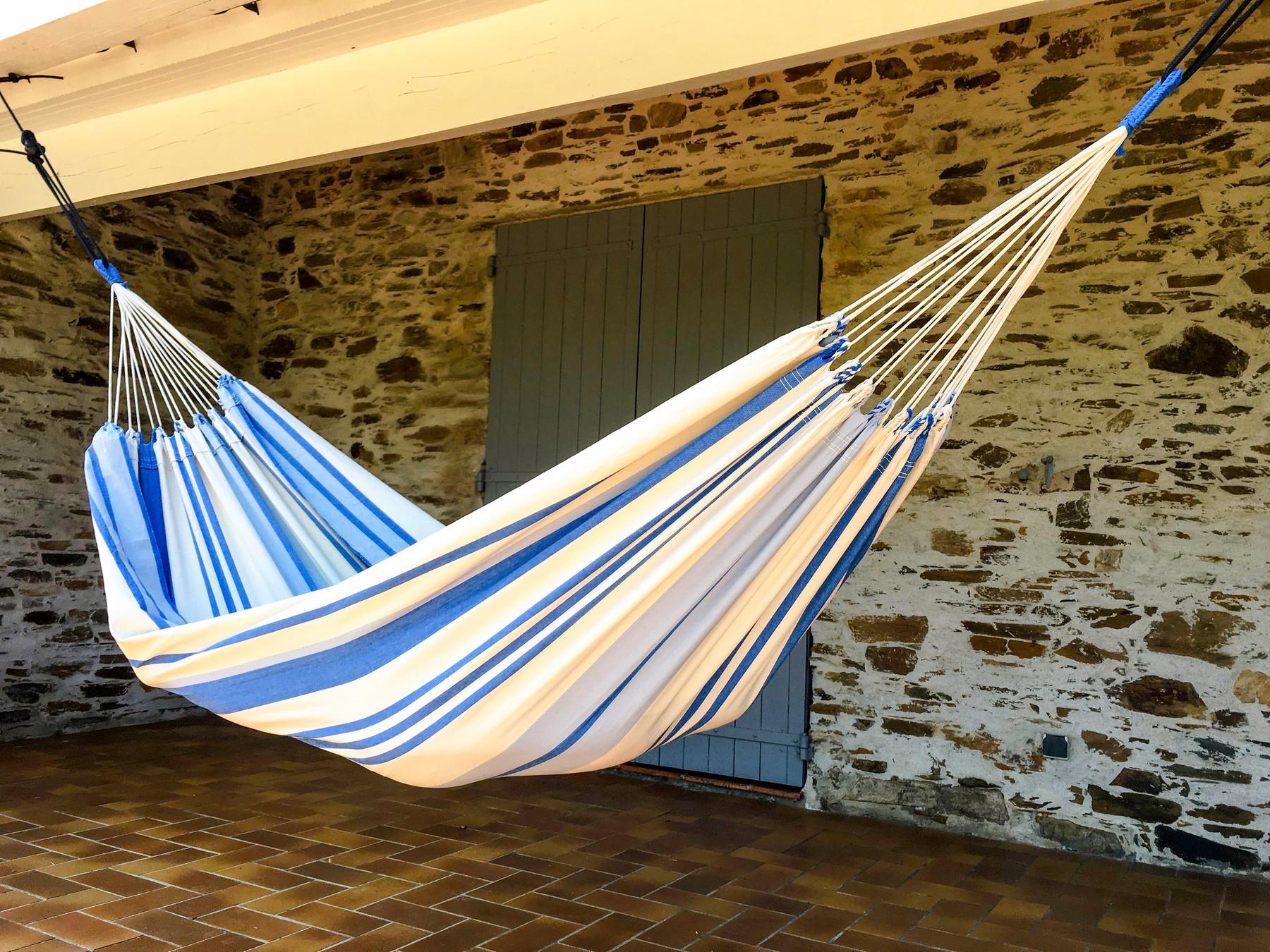 Amalyssa Brasilianische Single-Hängematte Provence