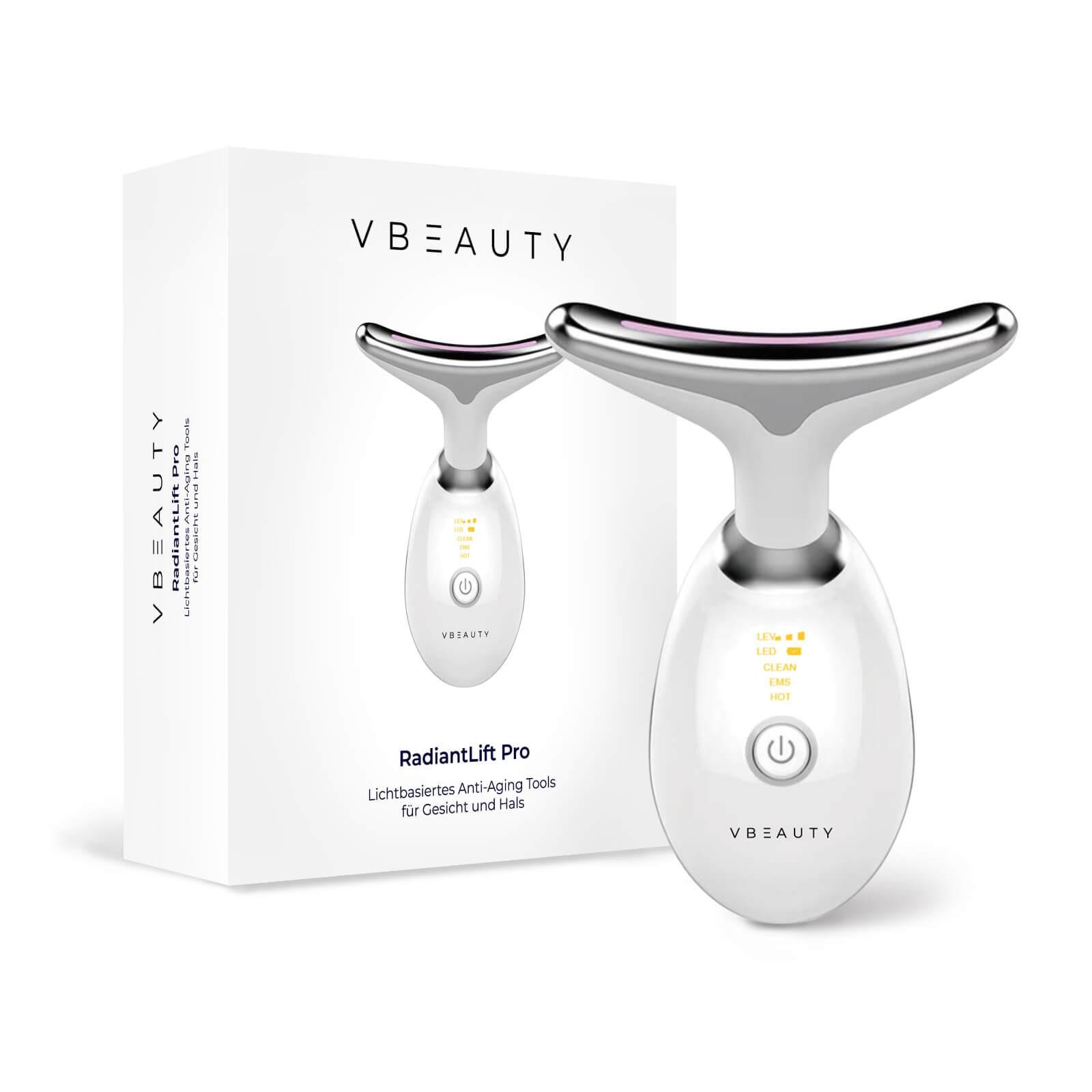 VBEAUTY RadiantLift Pro - Lichtbasiertes Anti-Aging Tool (7 Farben)