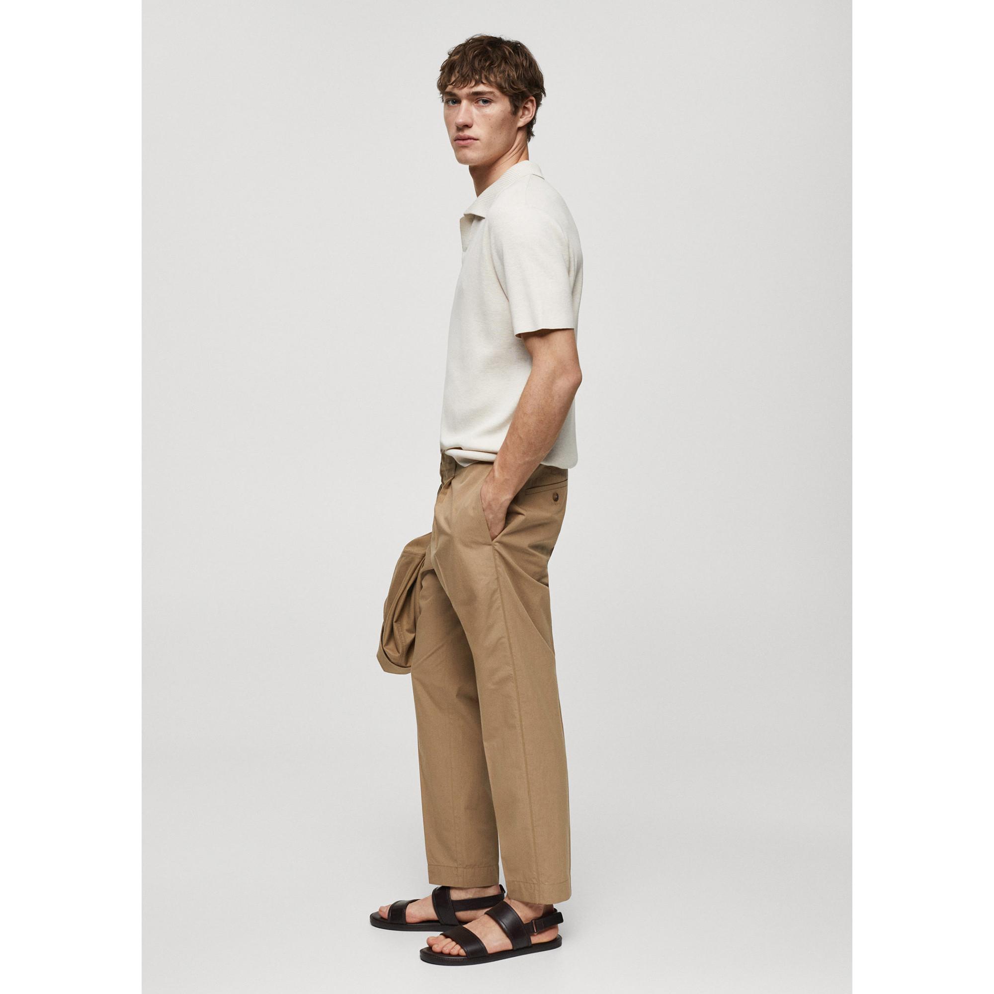 Mango Man Chino Tapered Relaxed Fit Hose
