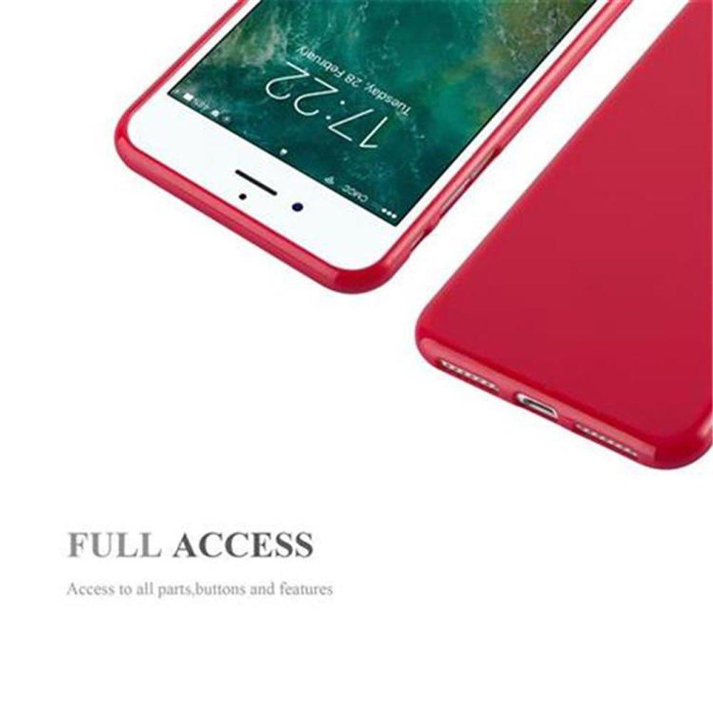 Cadorabo Hülle für Apple iPhone 7 PLUS 7S PLUS 8 PLUS TPU Silikon Jelly