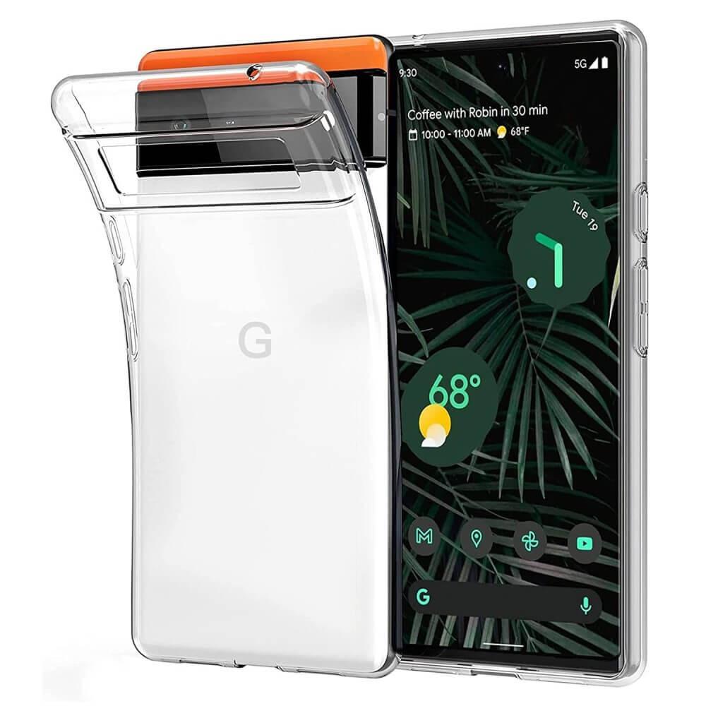 Cover-Discount Google Pixel 7a - Silikon Case Hülle Transparent