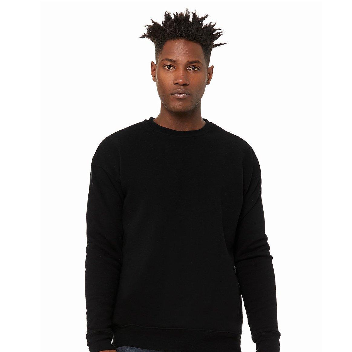 Bella + Canvas Classic Sweatshirt, Überschnittene Schulter