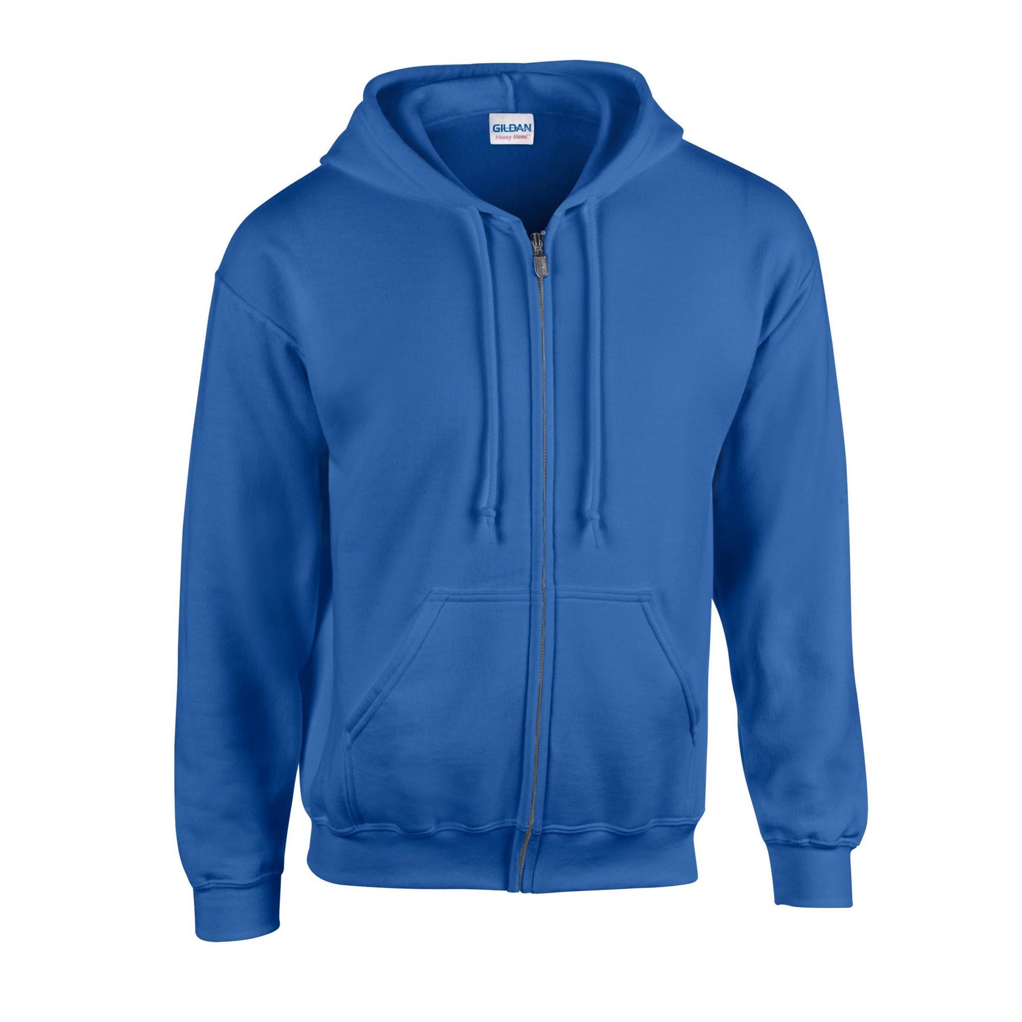 Gildan Hoodie mit durchgehendem Reißverschluss Durchgehender Reißverschluss