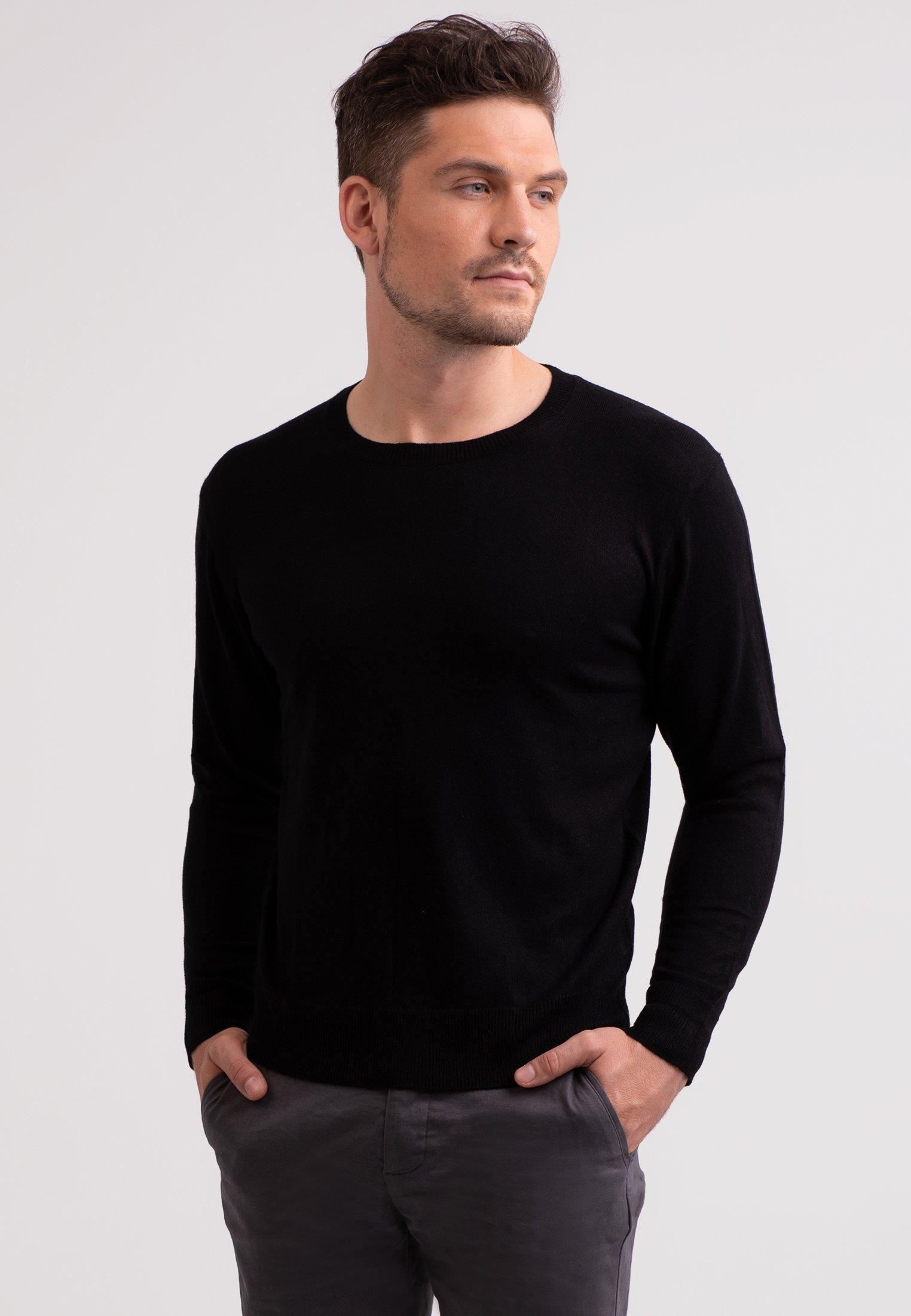 CASH-MERE.CH Kaschmir Rundhals Pullover