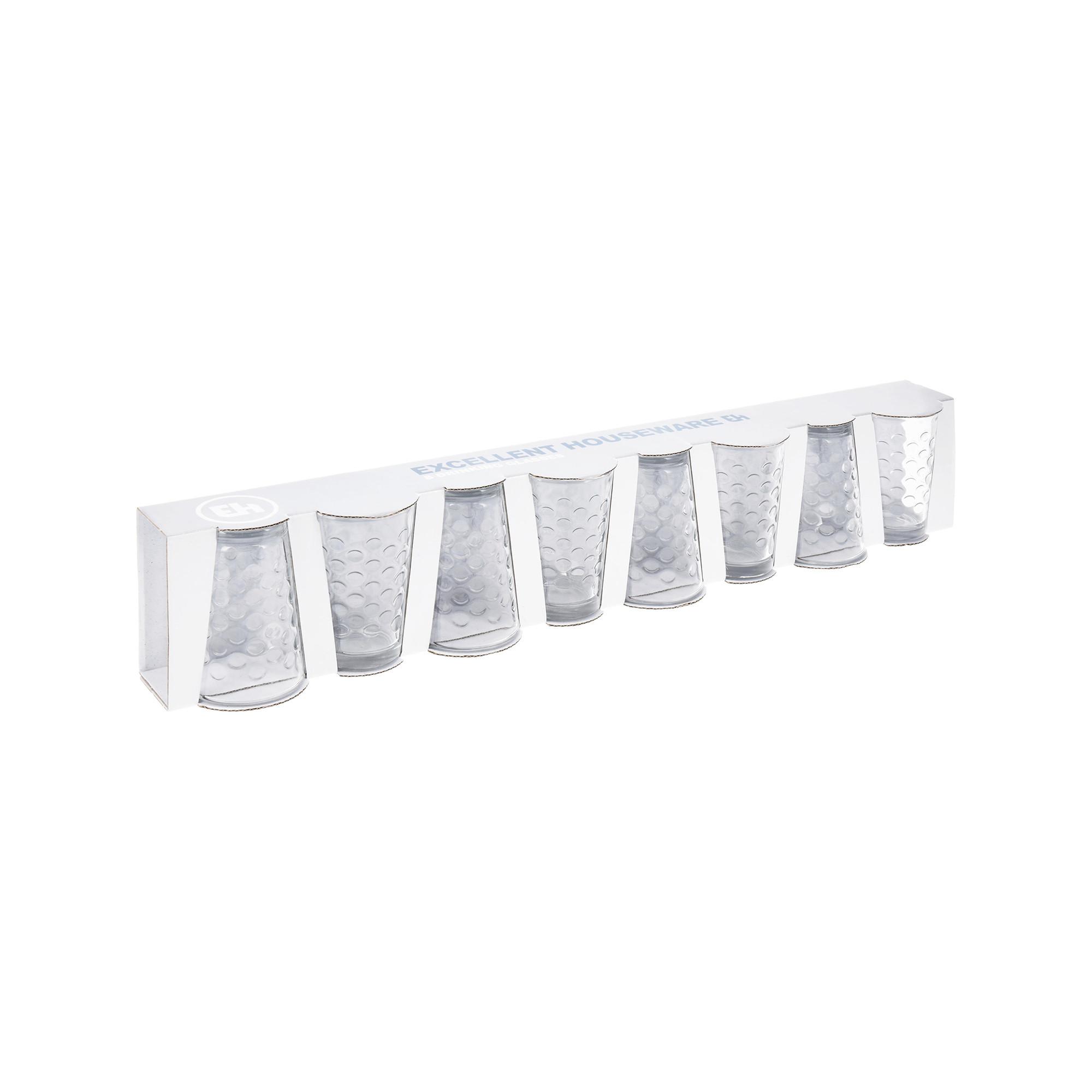 Excellent Houseware 8 teiliges Gläser-Set Basics