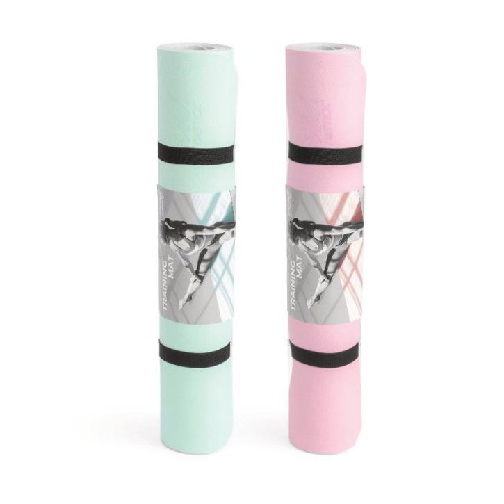 Gymstick VIVID YOGA MAT PINK/GREY