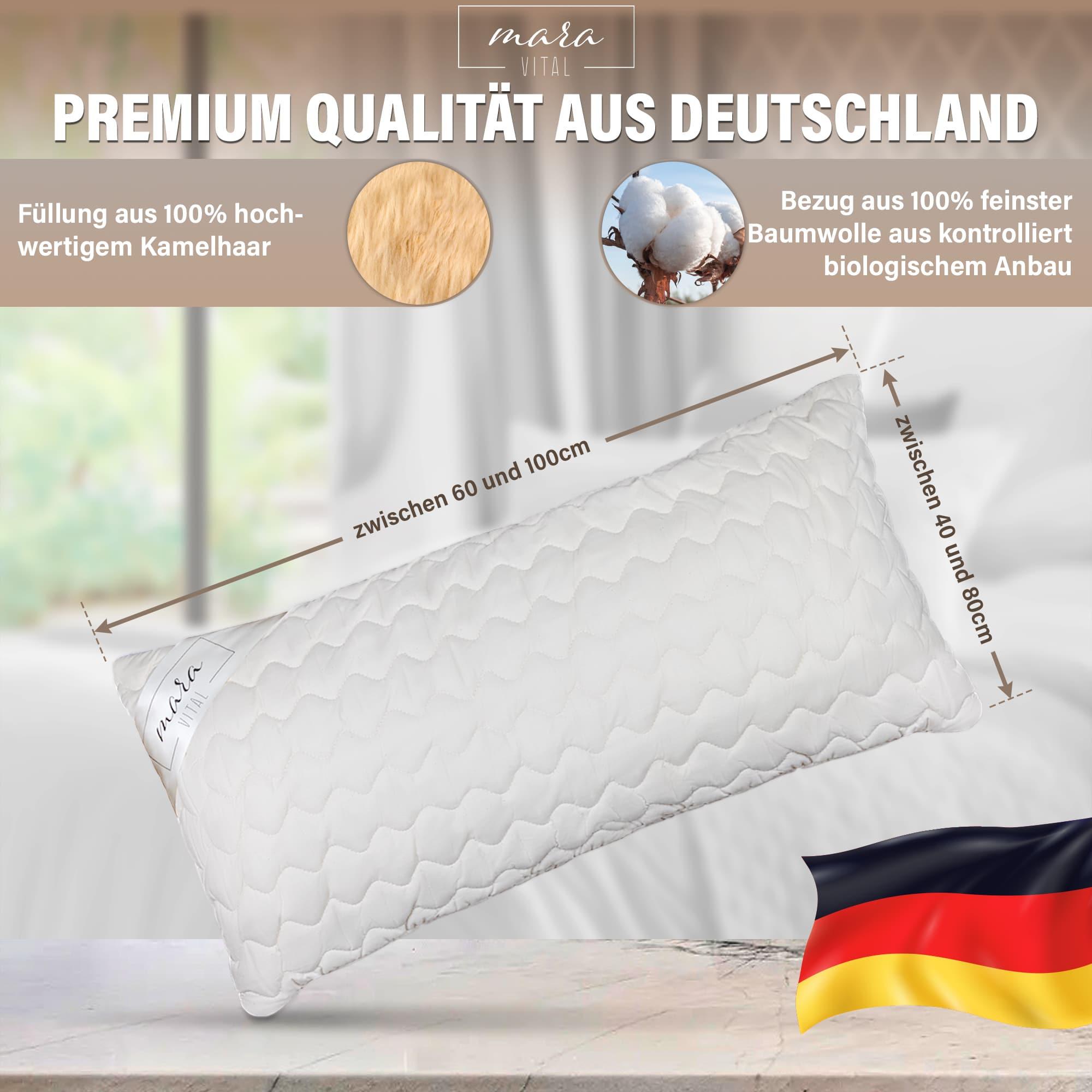 Mara Vital Kamelhaarkissen Bio