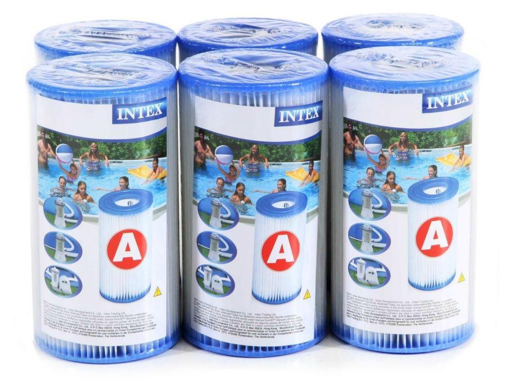 Intex 6x FILTER TYP A PUMPE 6 Stück INTEX POOL 29000