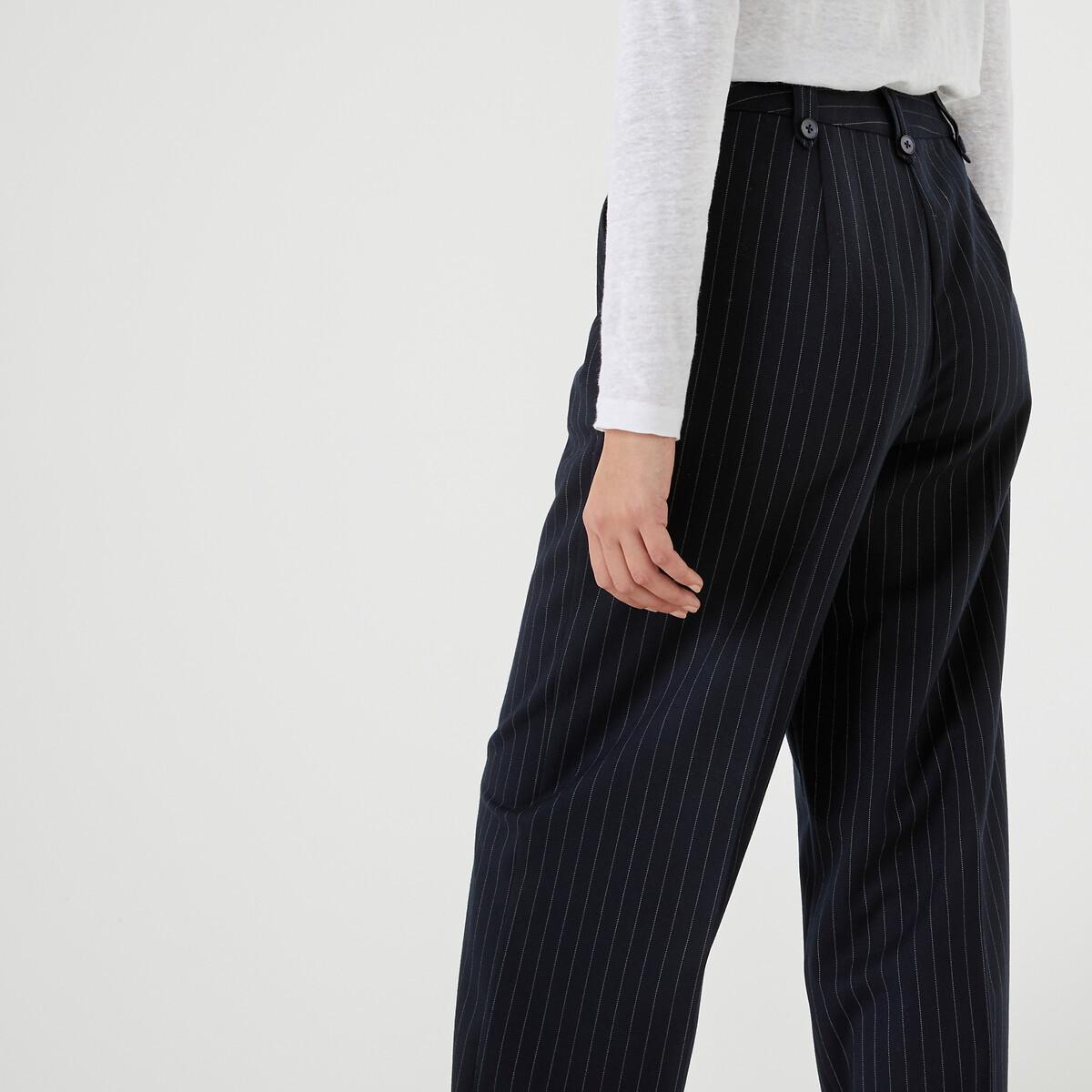 La Redoute Collections Nadelstreifen Loose Fit Hose