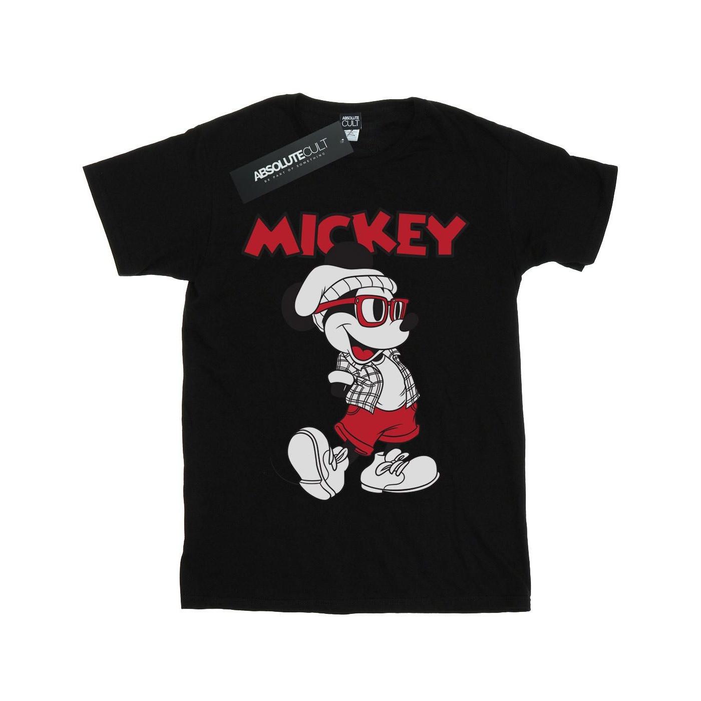 Disney Mickey Mouse bedrucktes Kurzarm T-Shirt