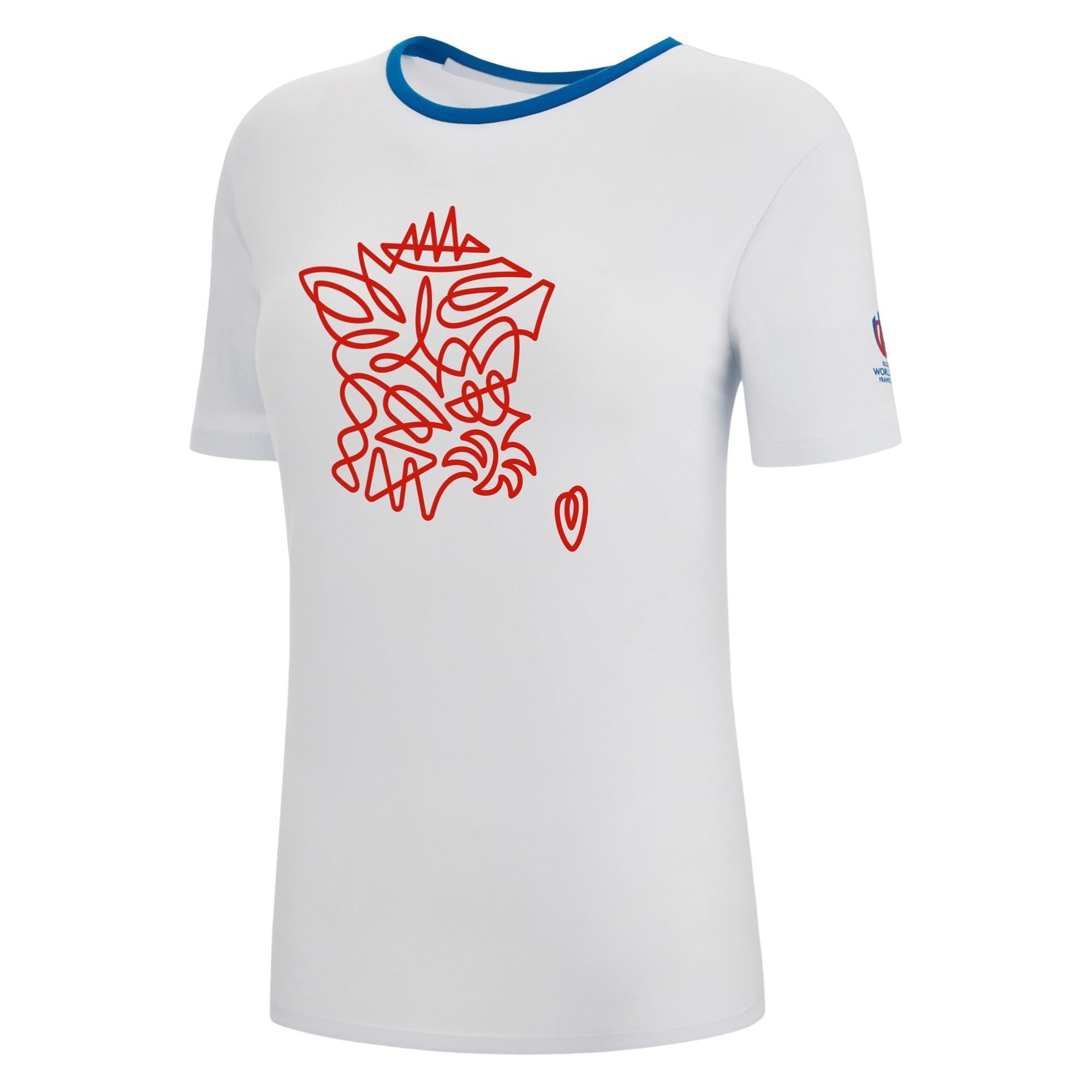 macron RWC Frankreich 2023 Polycotton T-Shirt