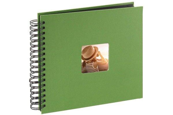 hama HAMA Spiralalbum Fine Art 94875 280x240mm, apfelgrün 25 Blatt