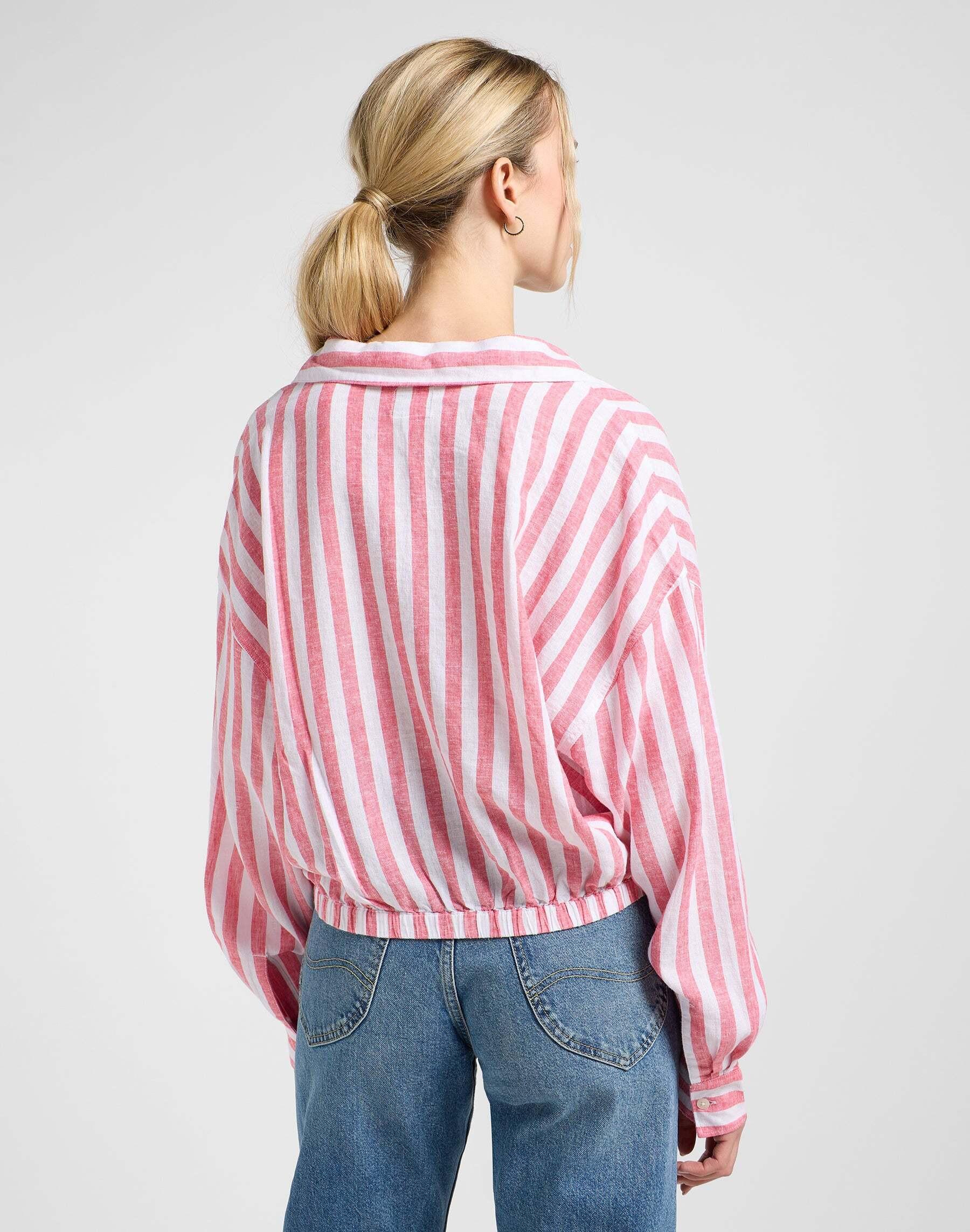Lee Elasticated Gestreiftes Hemd