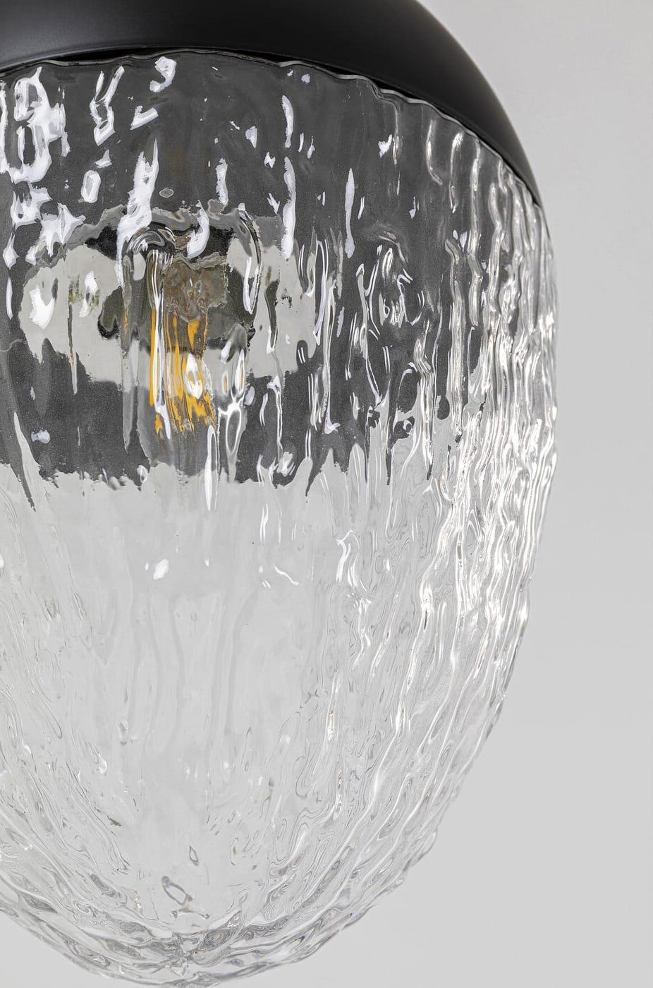 KARE Design Hängeleuchte Frozen Matt rund 20